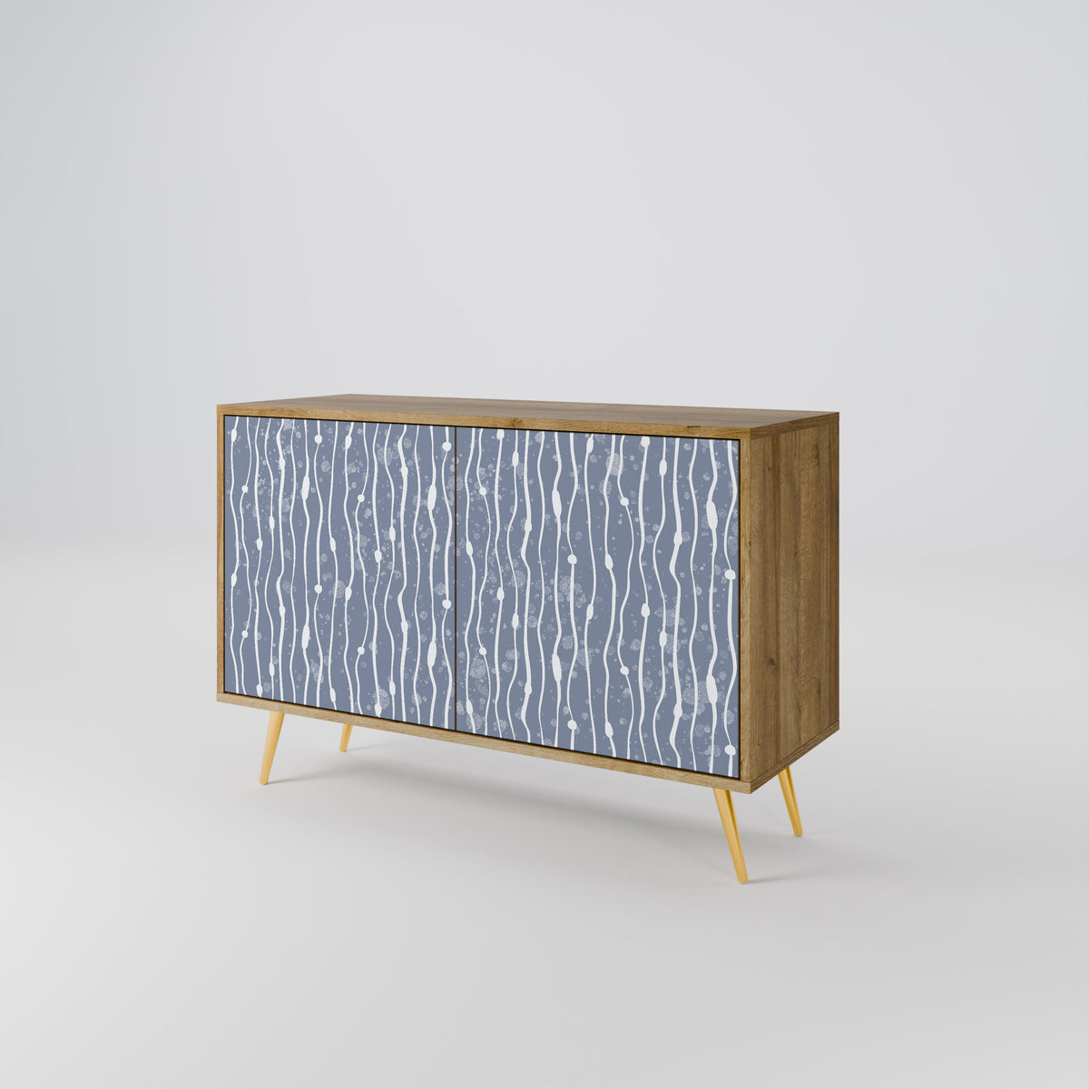 GRAPHITE RAIN Dvoudveřová komoda