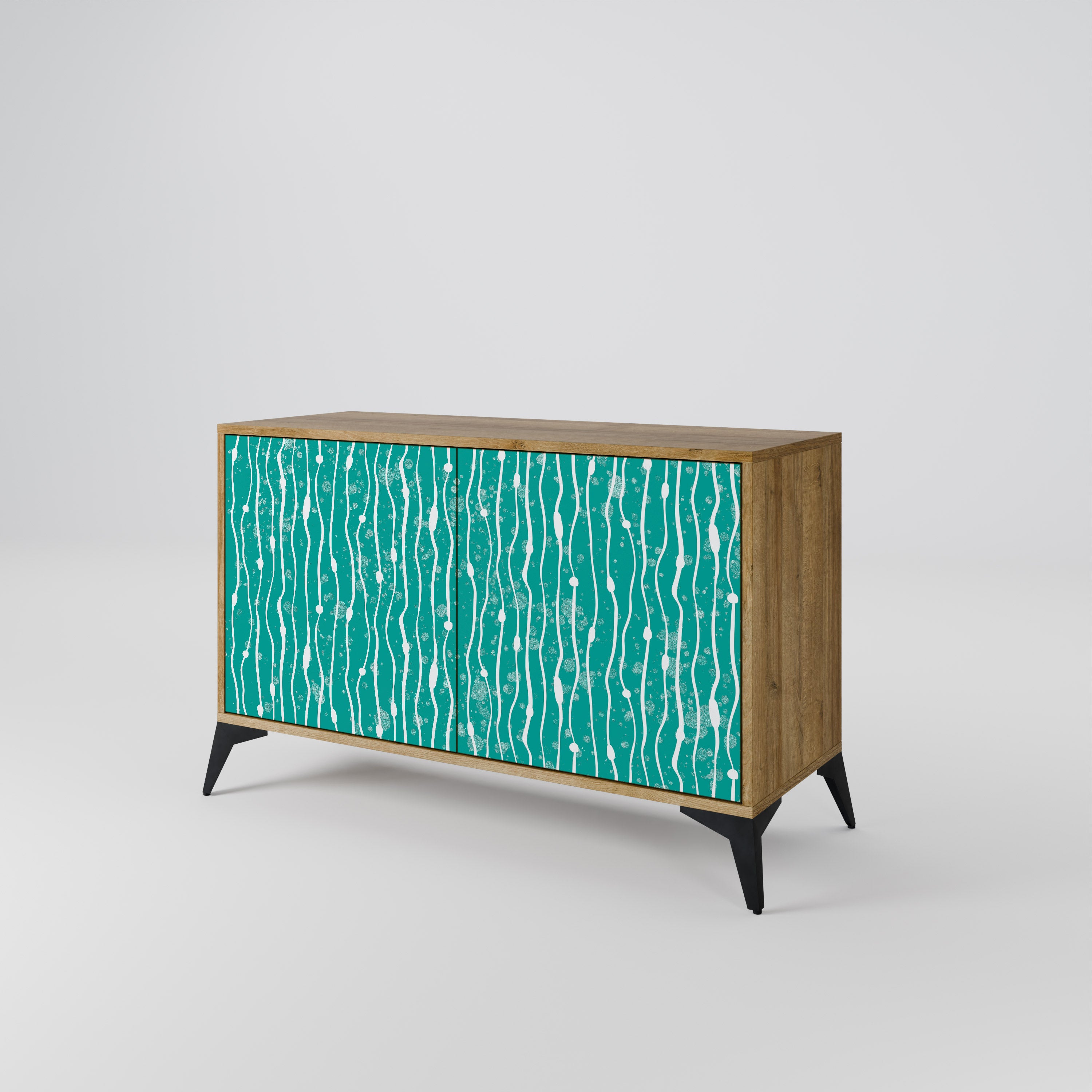 TURQUOISE RAIN 2-Door Sideboard