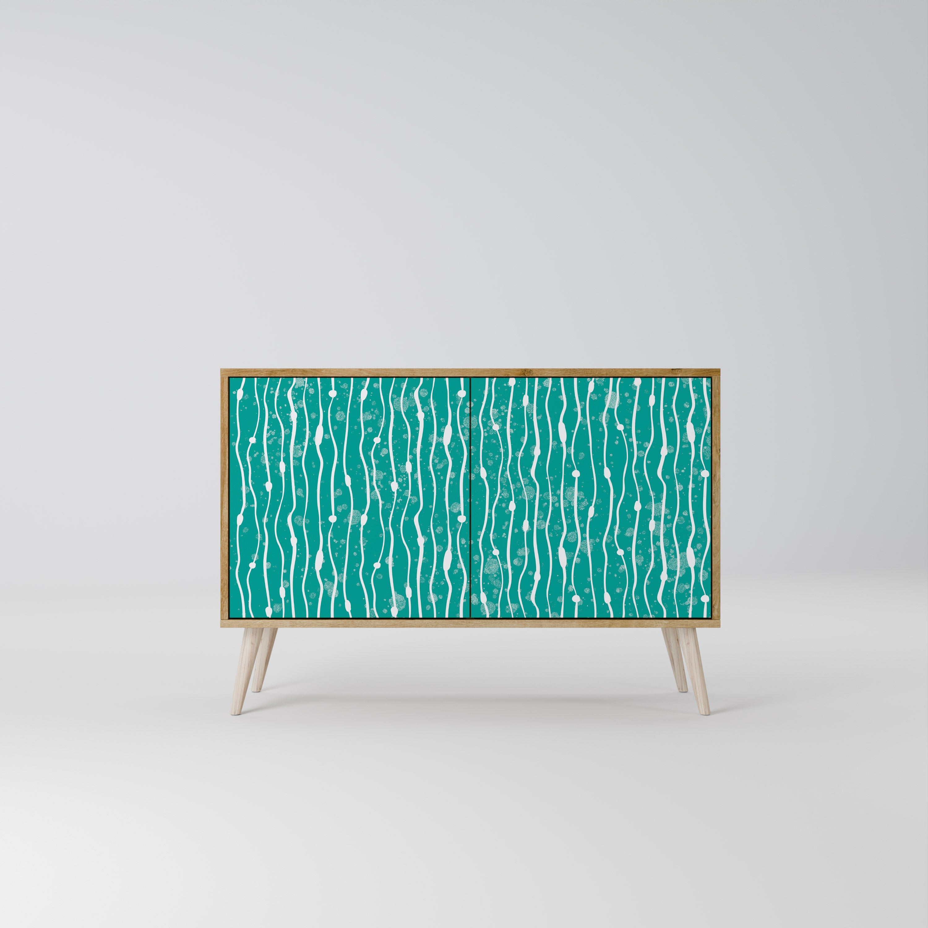 TURQUOISE RAIN 2-Door Sideboard