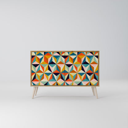 TESSELATE TREASURES Dvoudveřová komoda