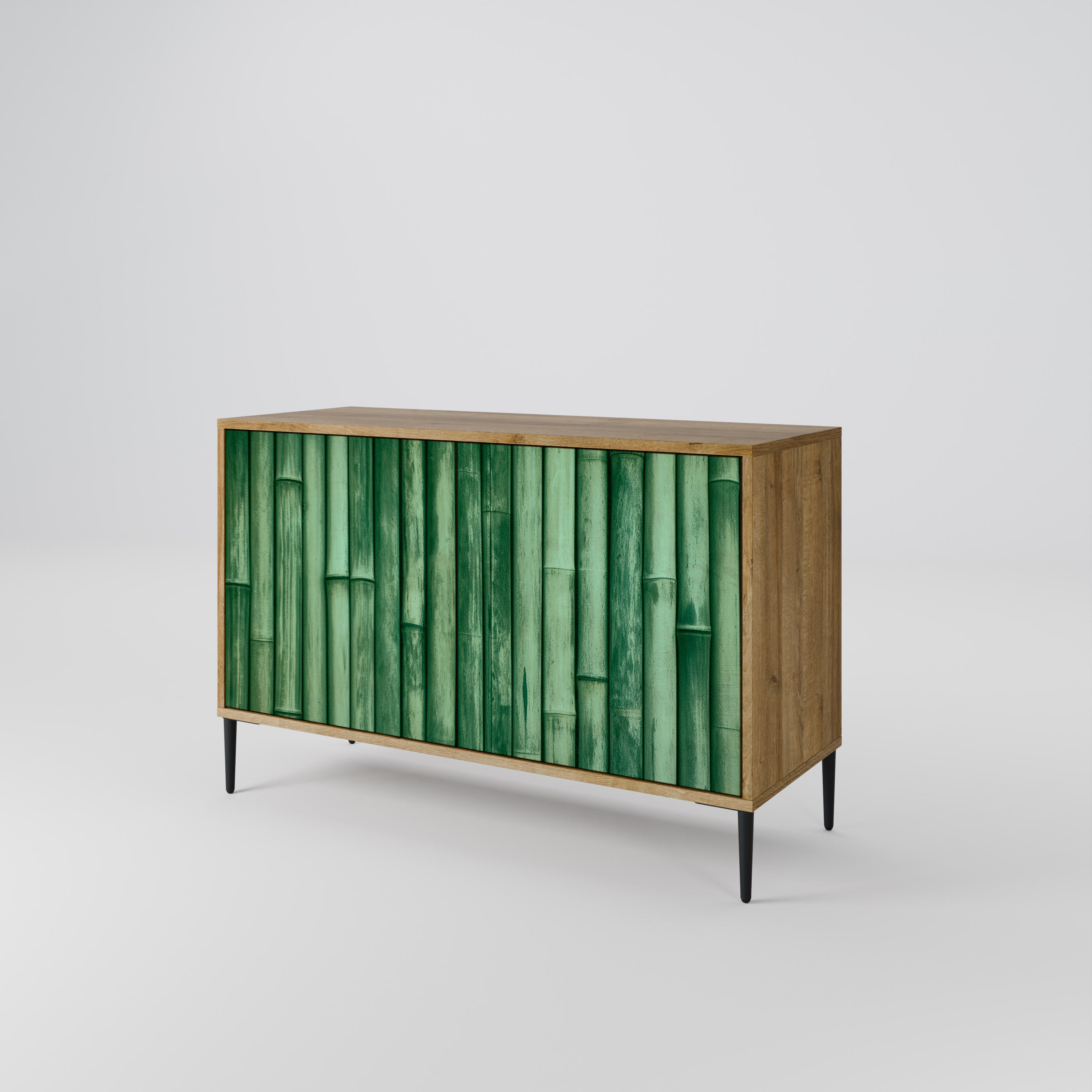 NATURAL GREEN 2-Door Sideboard