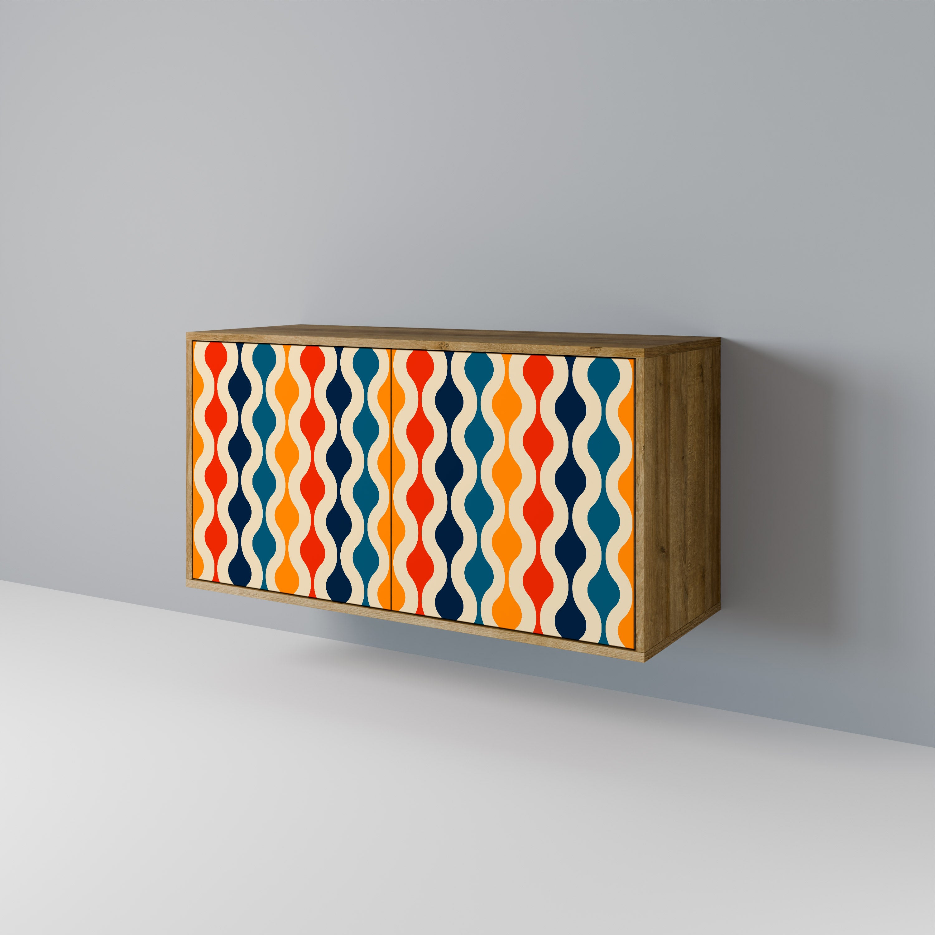 COLORFUL NOSTALGIA 2-Door Sideboard