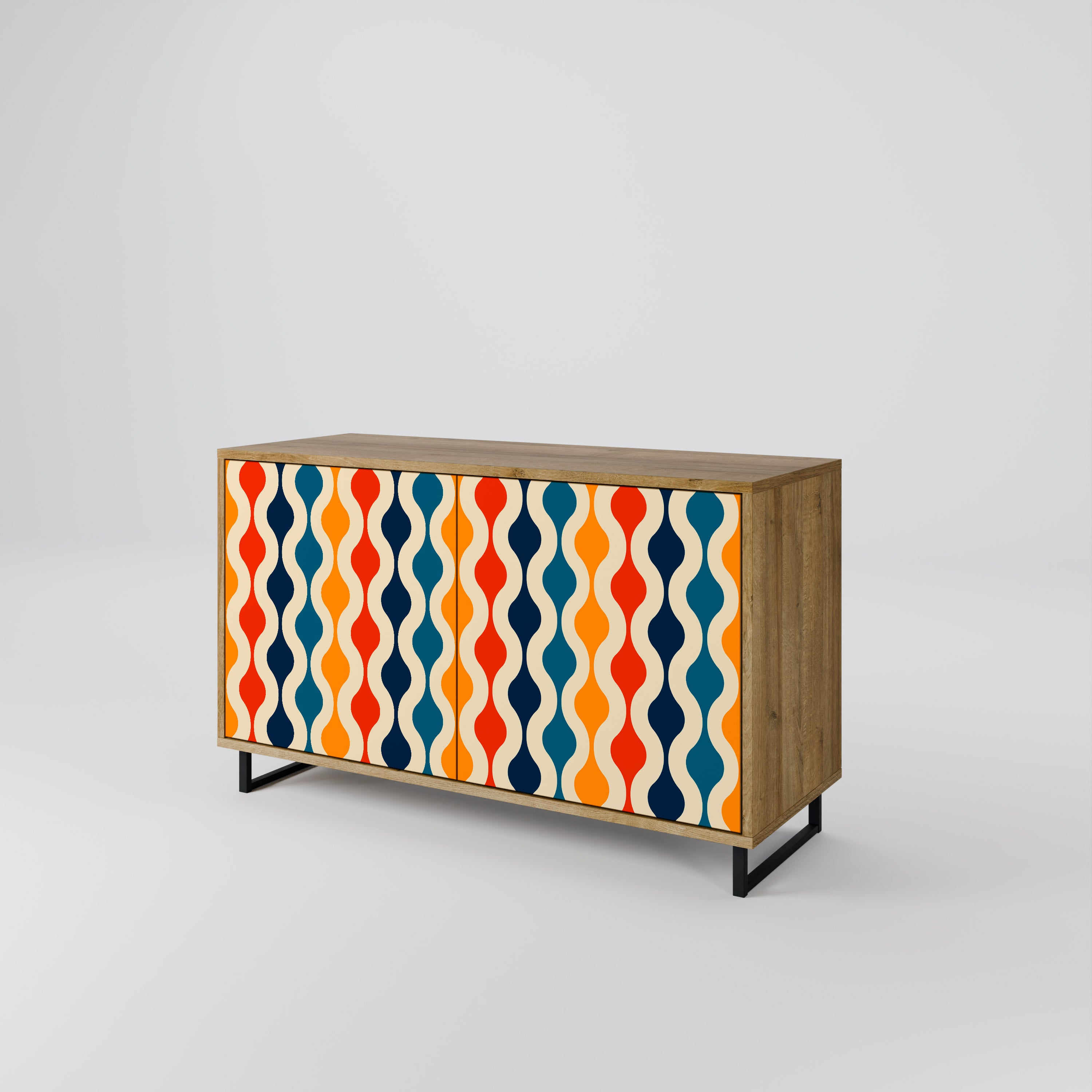 COLORFUL NOSTALGIA 2-Door Sideboard