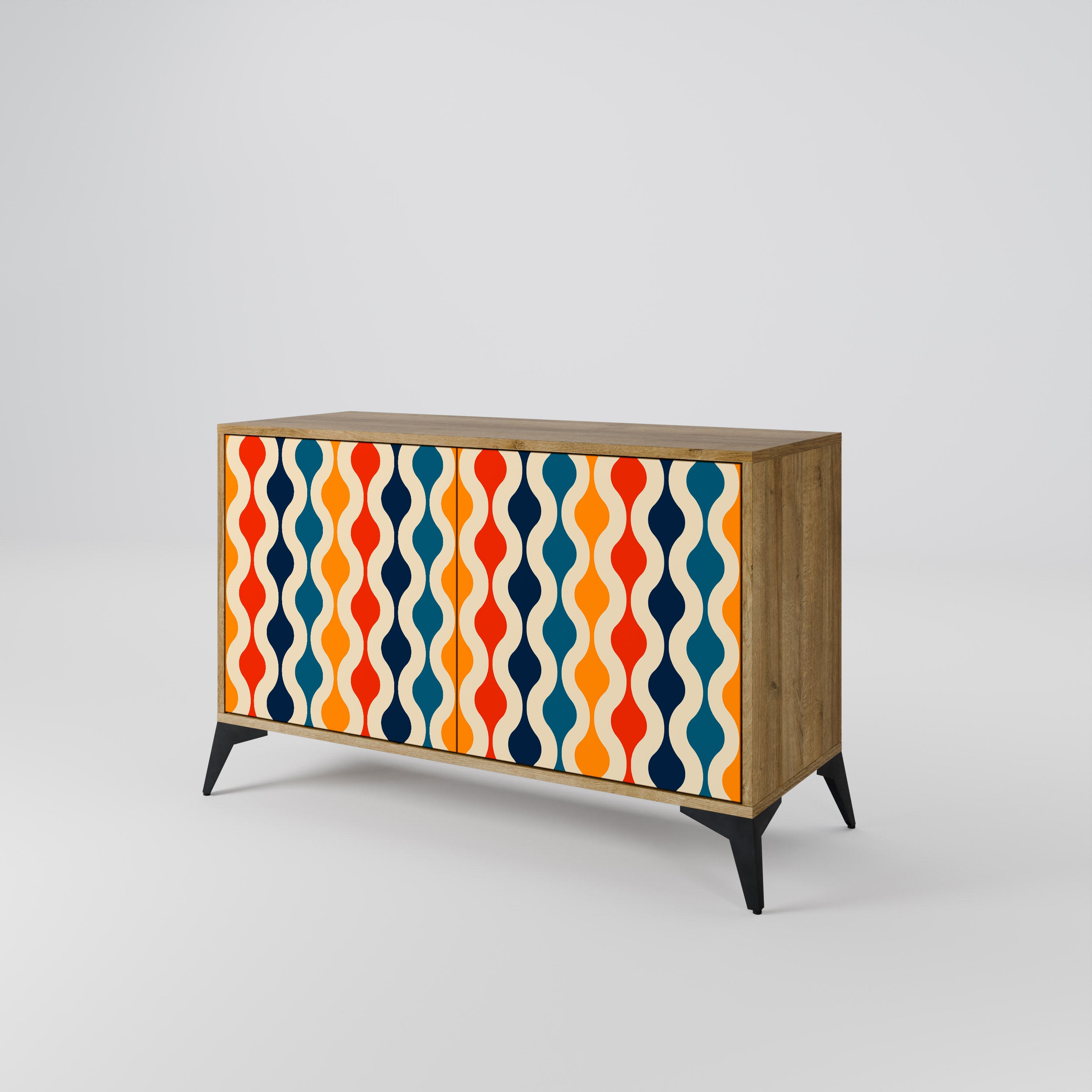 COLORFUL NOSTALGIA 2-Door Sideboard
