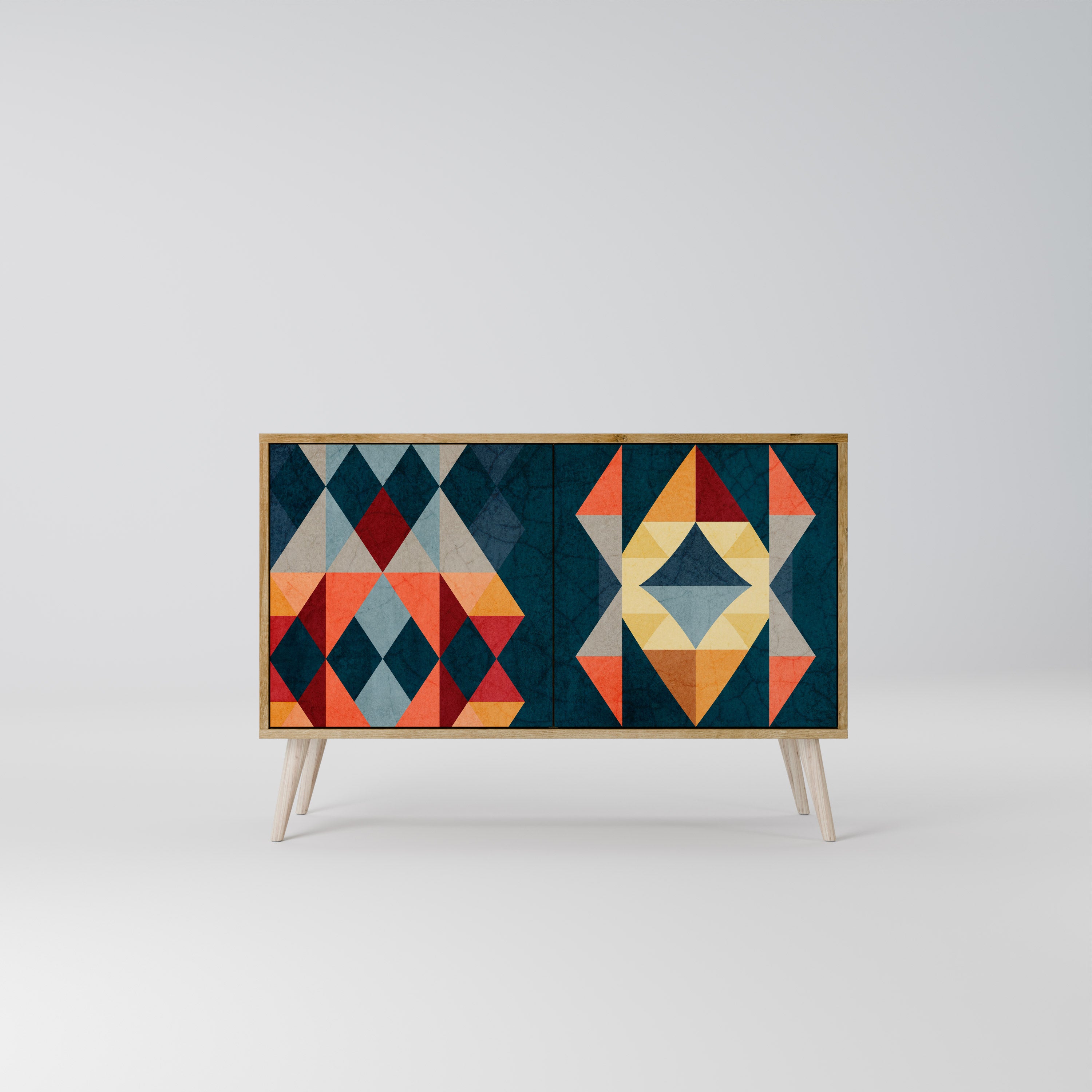 CRACKED ILLUSION 2-Door Sideboard