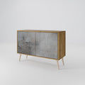 CONCRETE WALL 2-Door Sideboard