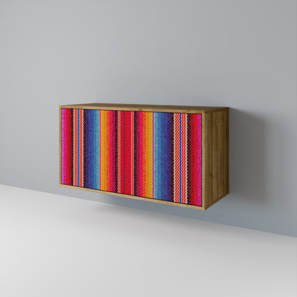 ETHNIC MEXICAN Dvoudveřová komoda