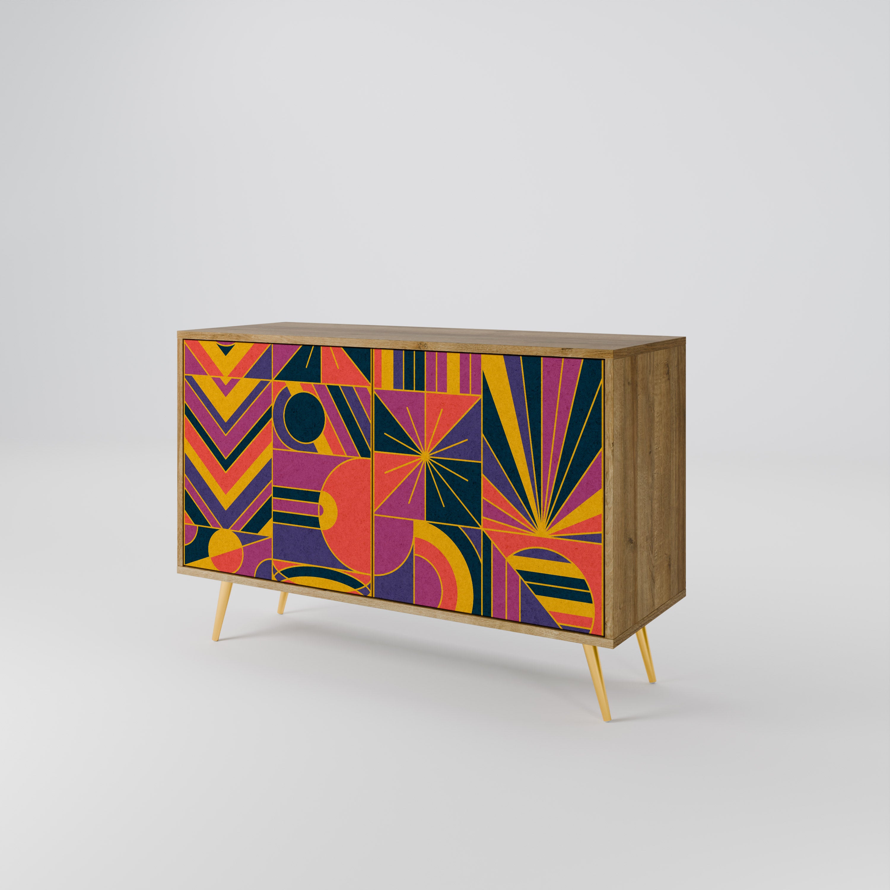 ELECTRIC PATTERNS 2-Door Sideboard
