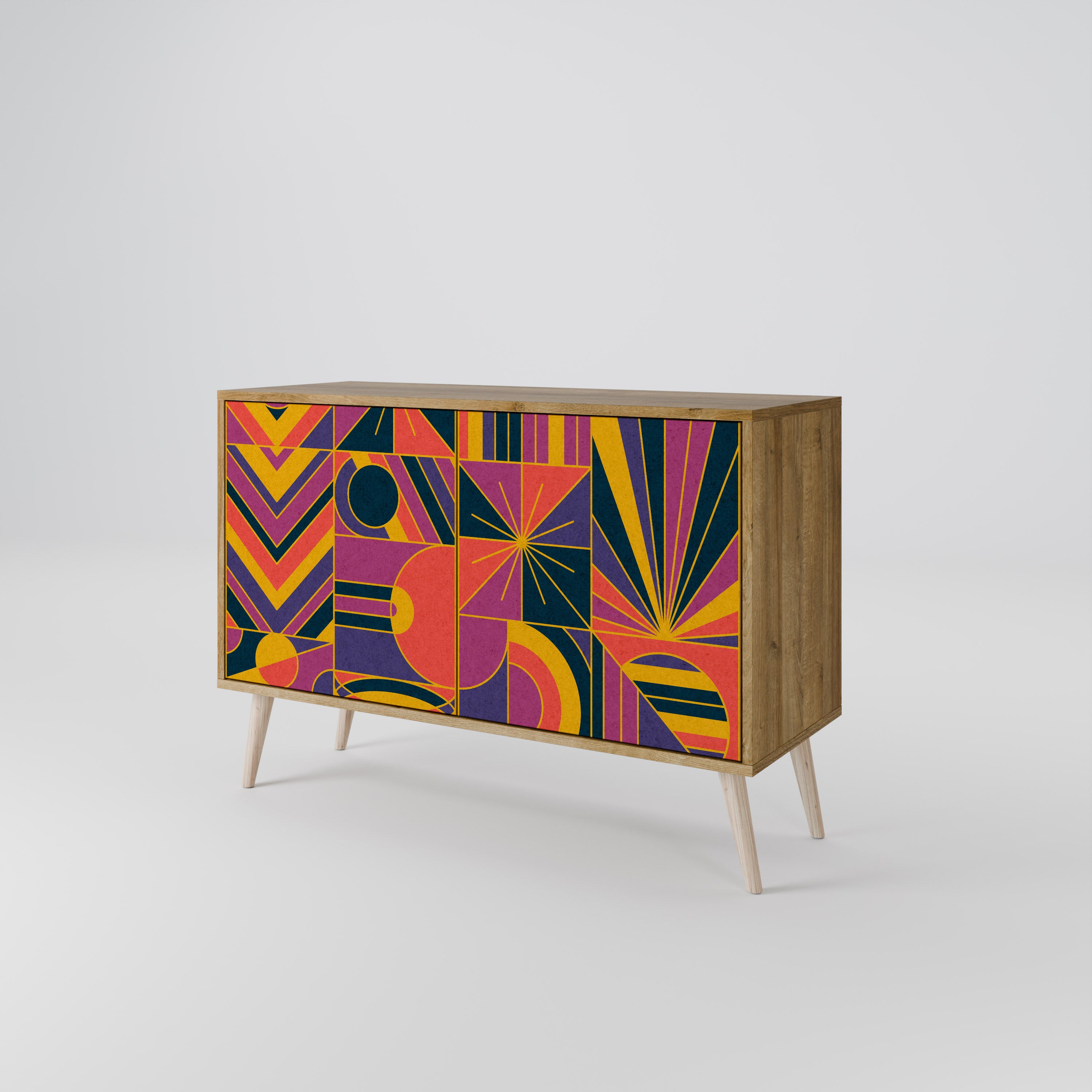 ELECTRIC PATTERNS 2-Door Sideboard