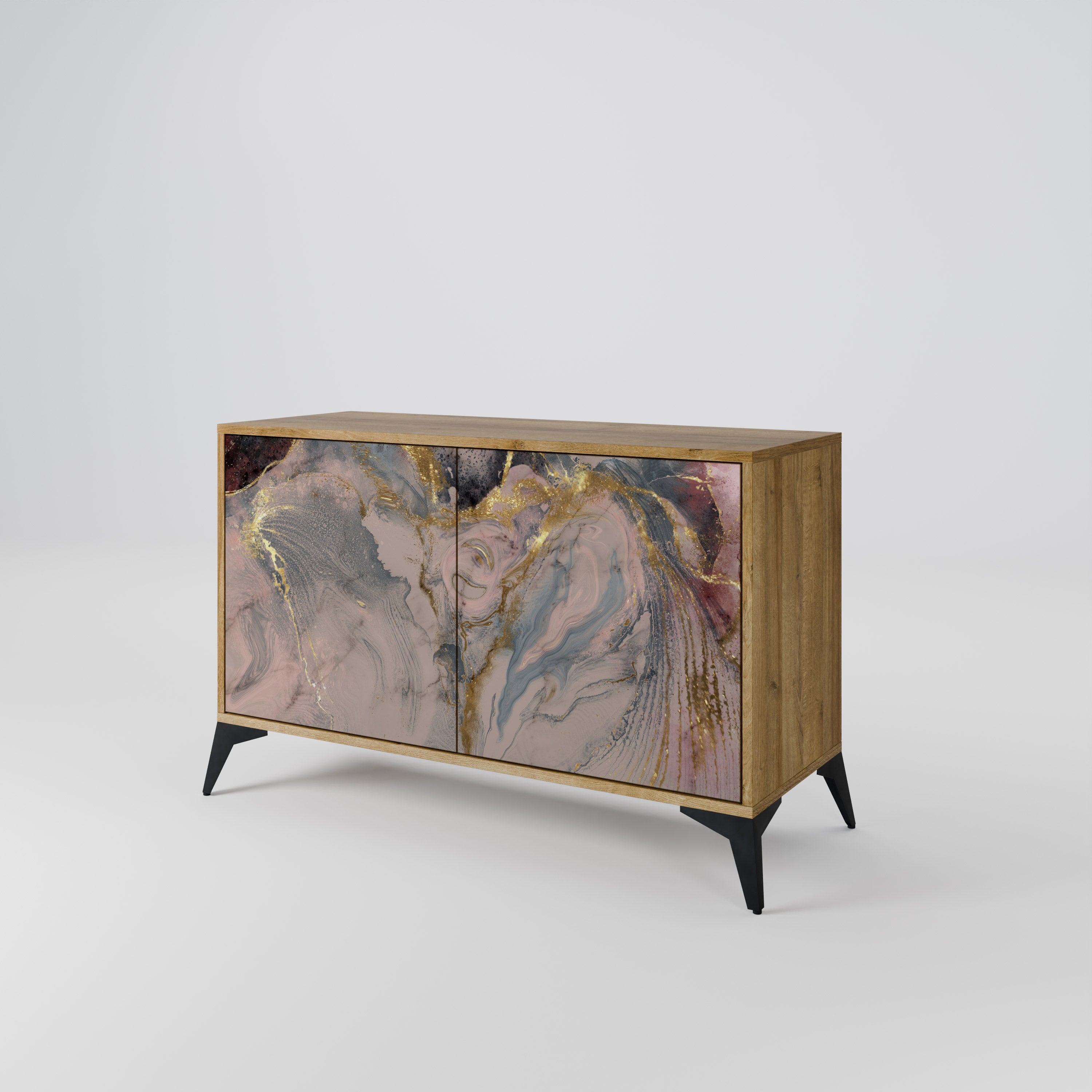 GILDED SWIRLS 2-Door Sideboard