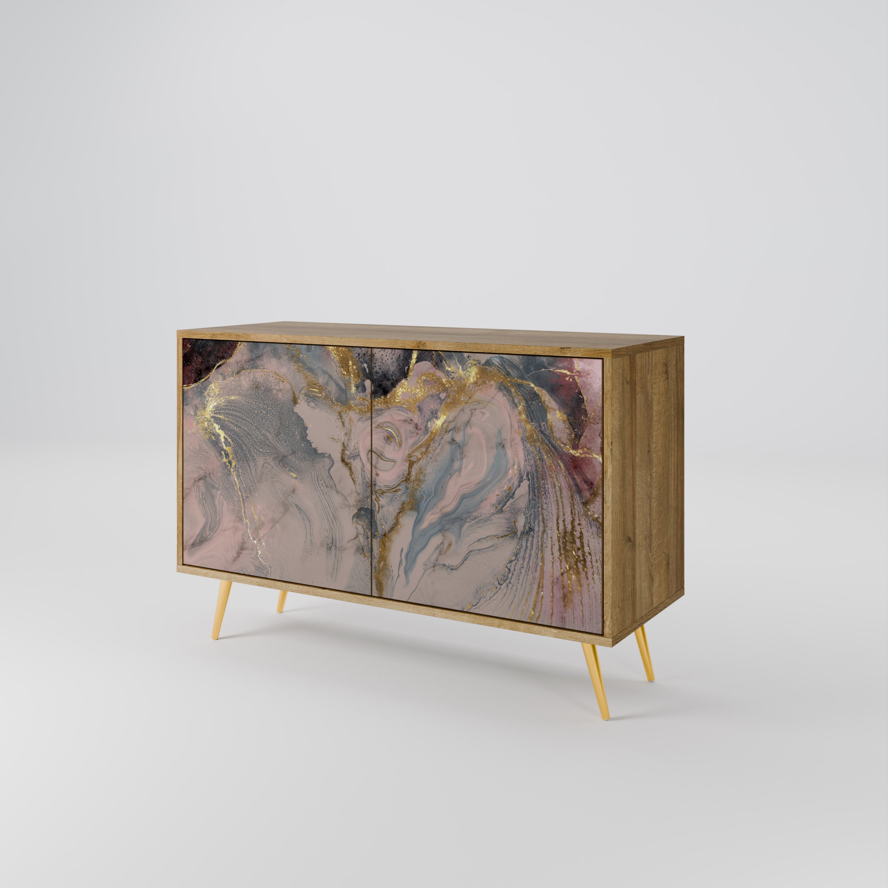 GILDED SWIRLS 2-Door Sideboard