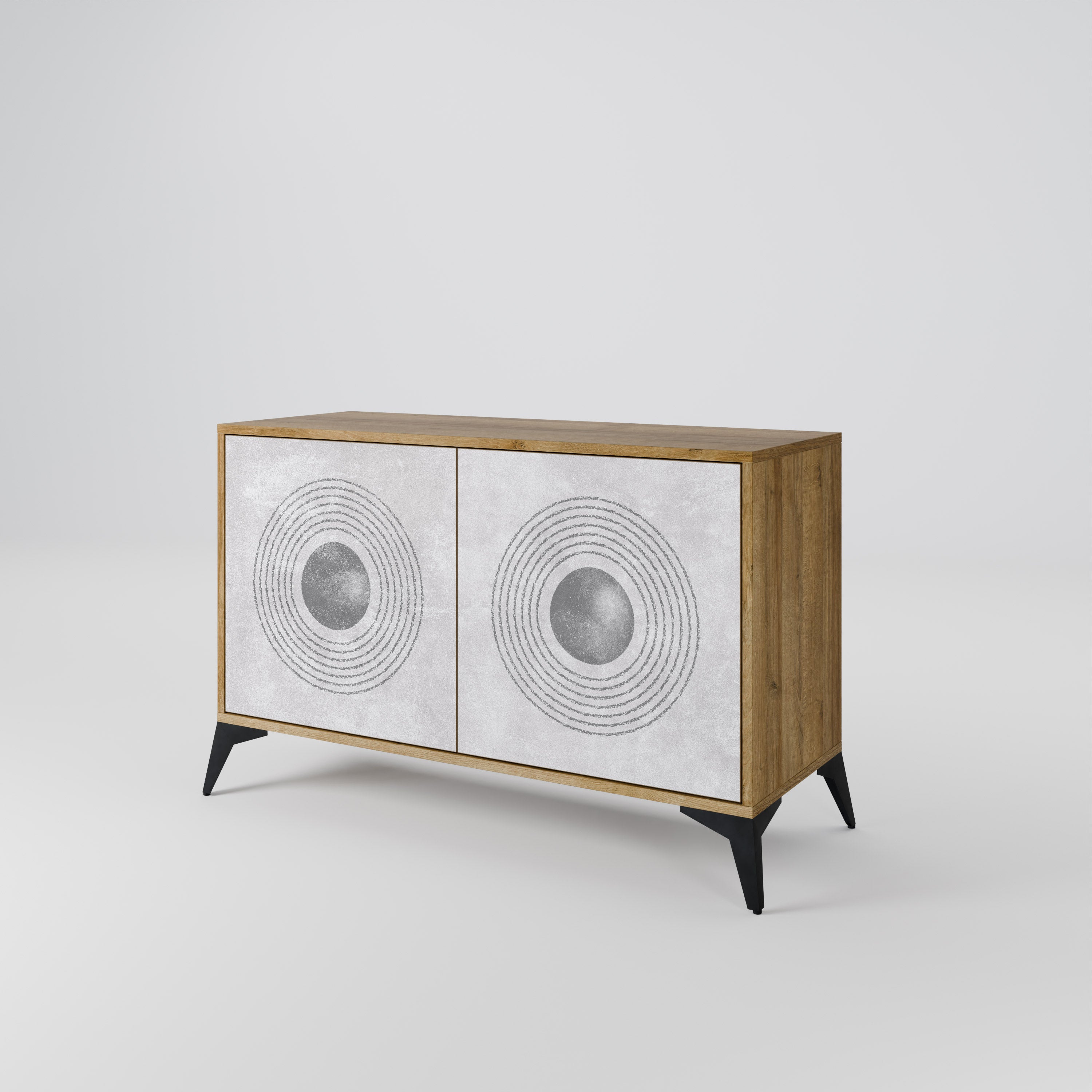 SOLID CIRCLES 2-Door Sideboard