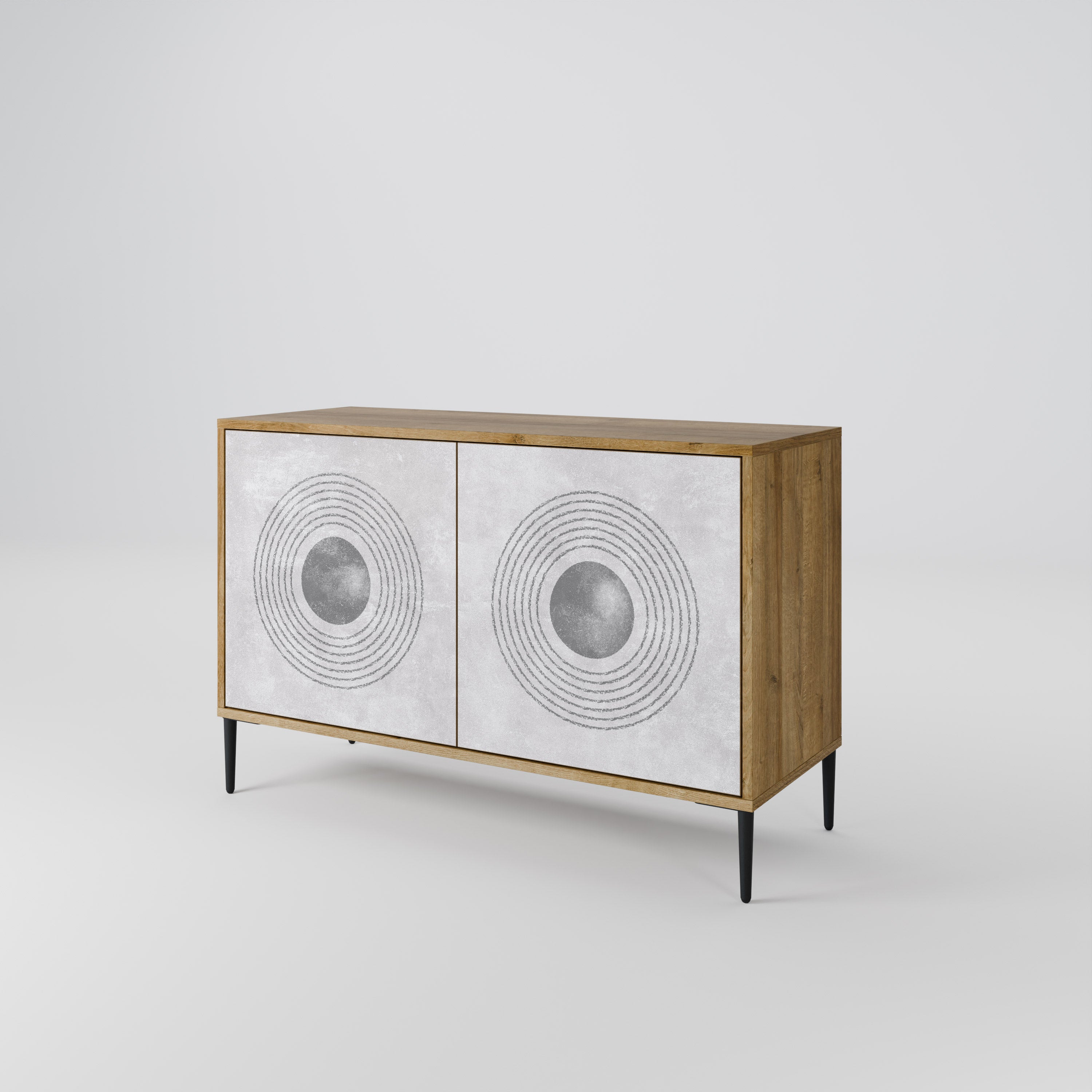 SOLID CIRCLES 2-Door Sideboard