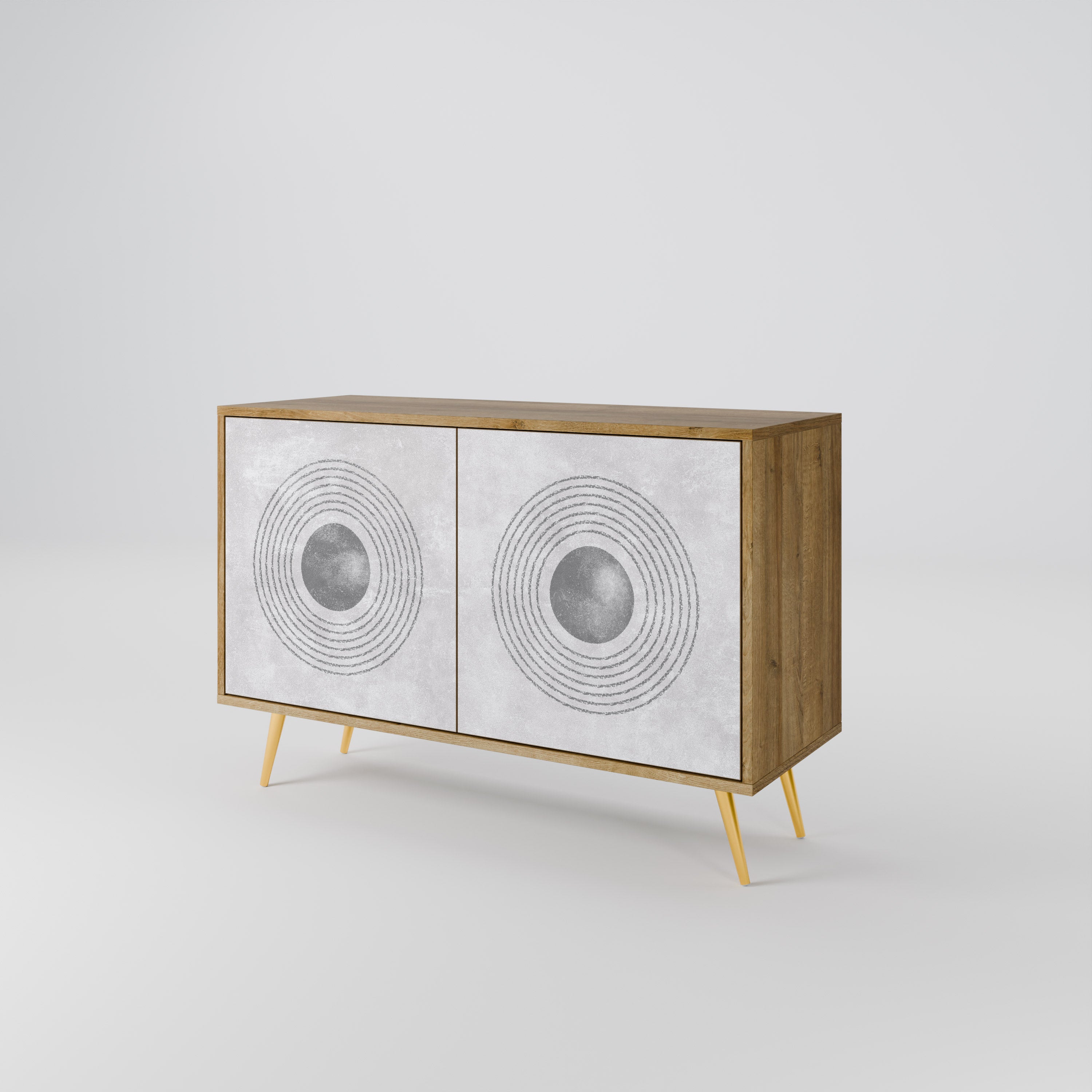 SOLID CIRCLES 2-Door Sideboard