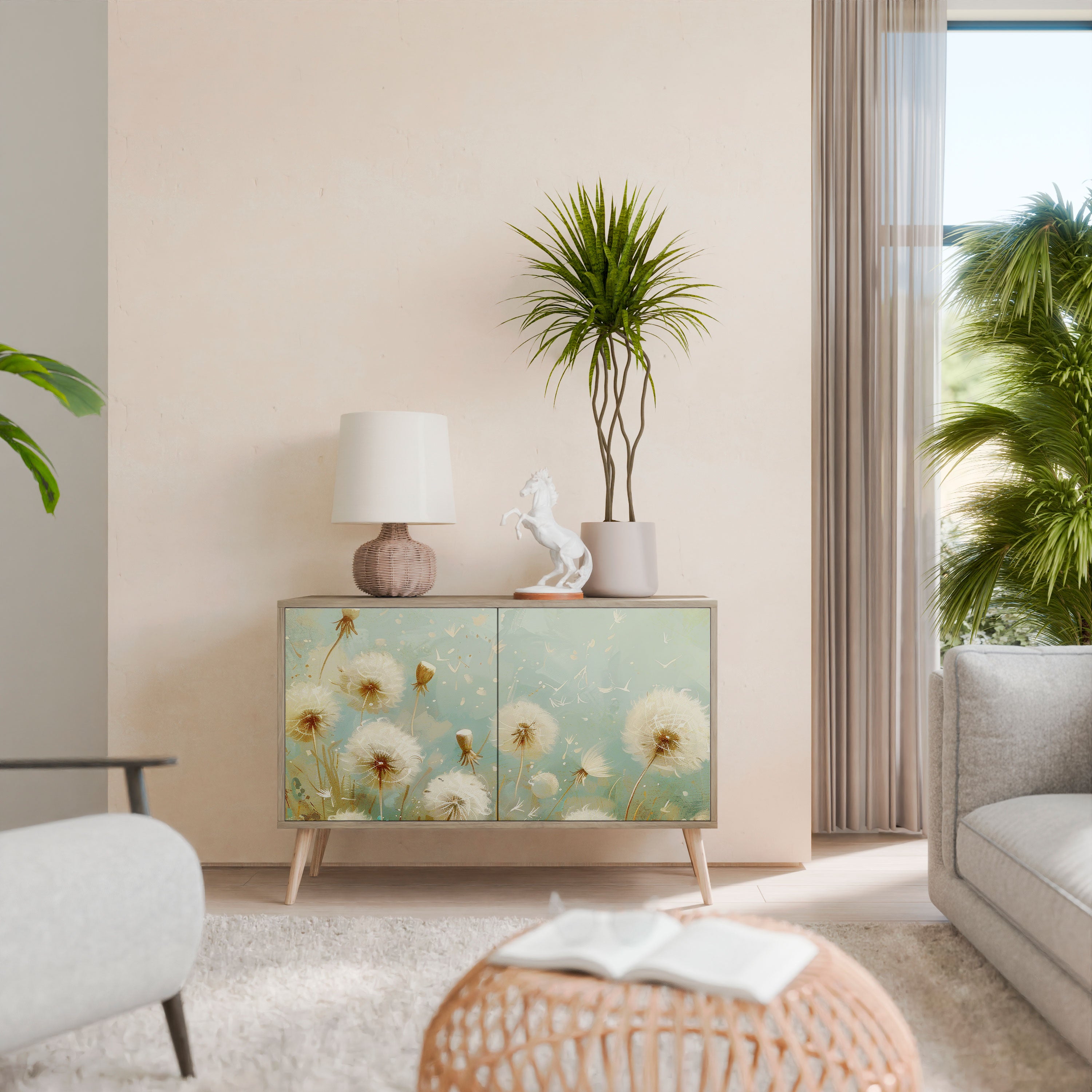 DREAMY MEADOW 2-Door Sideboard