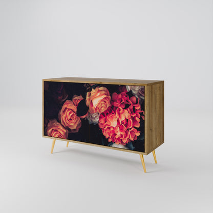 NEVERENDING BLOOM Dvoudveřová komoda