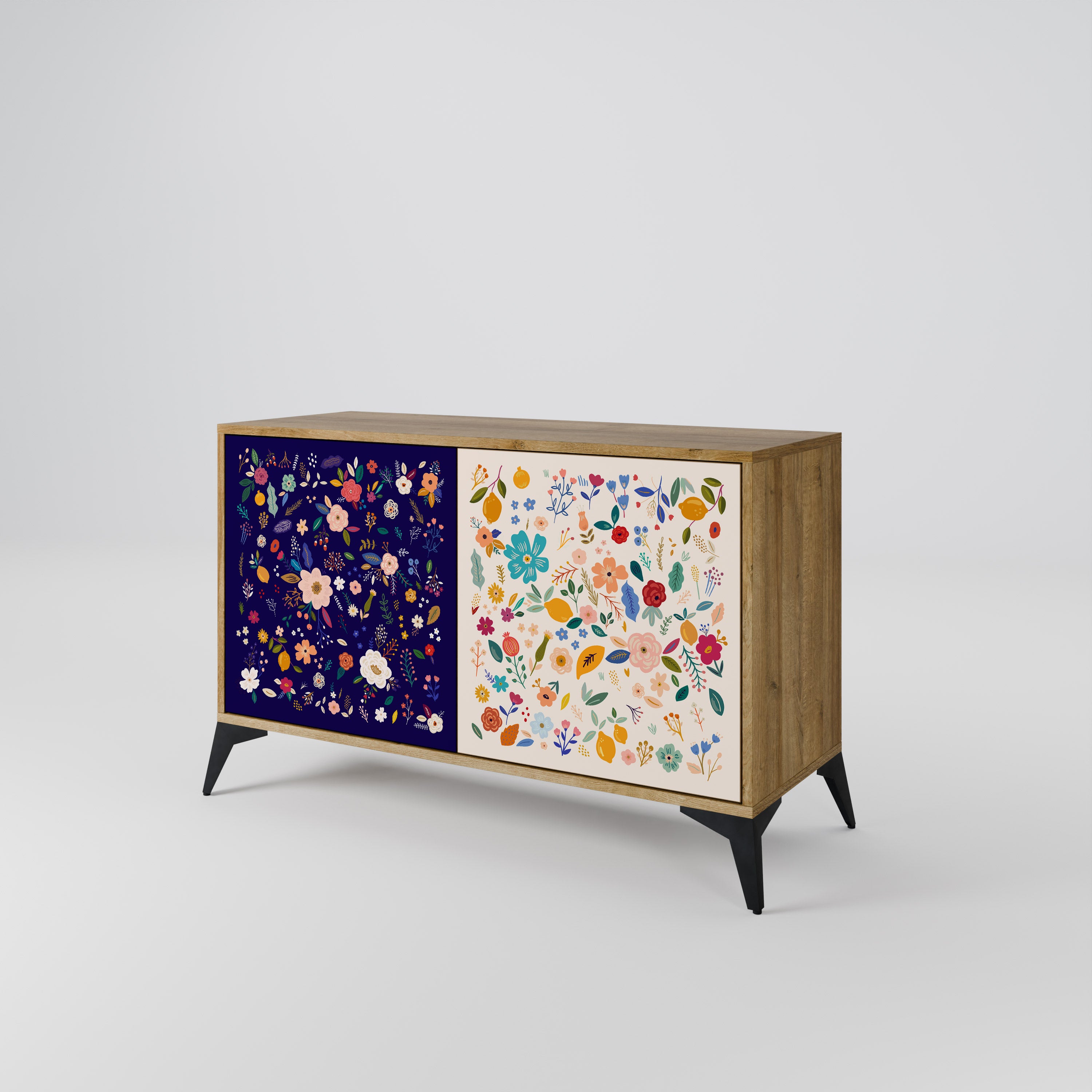 FLORAL COMBINATION 2-Door Sideboard