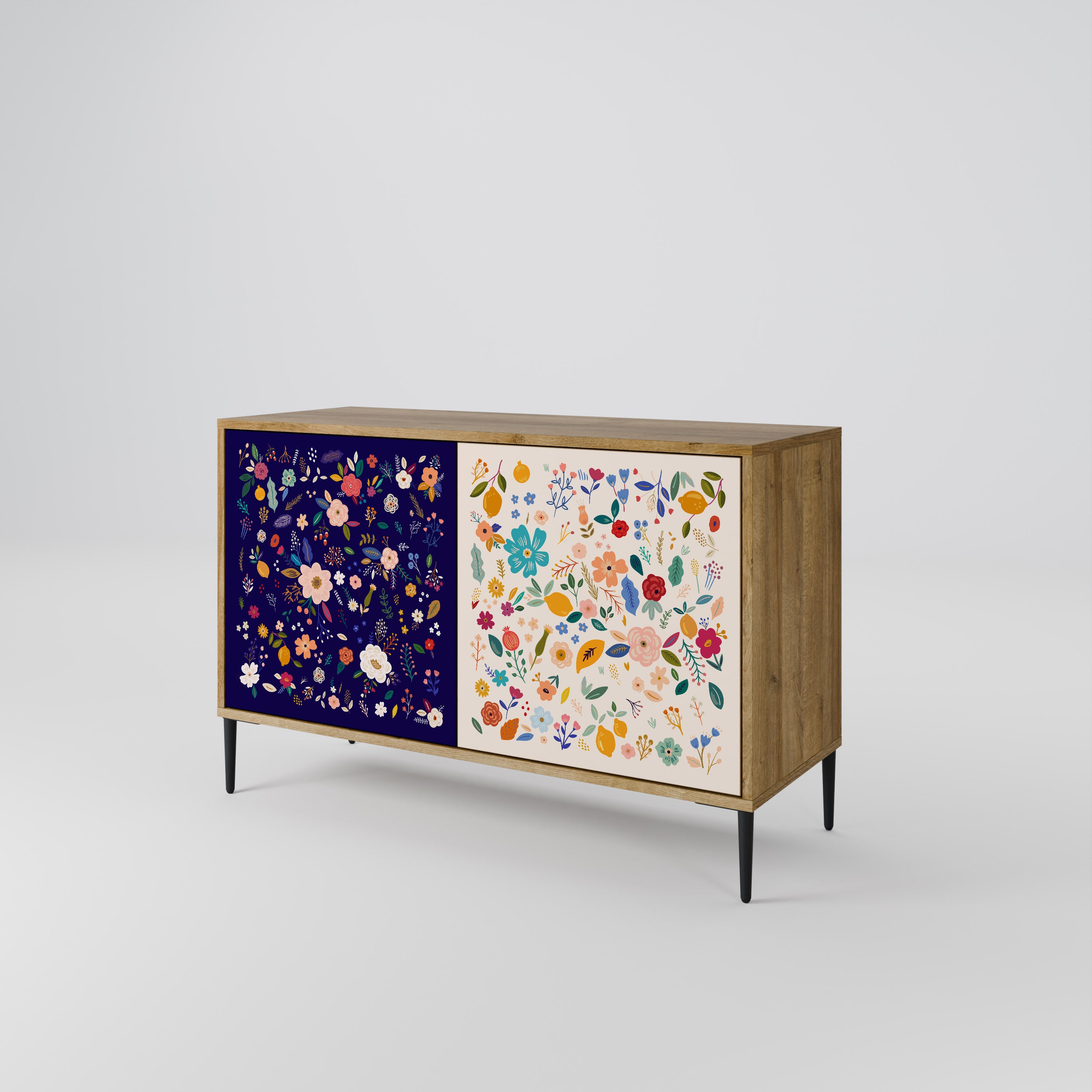 FLORAL COMBINATION 2-Door Sideboard