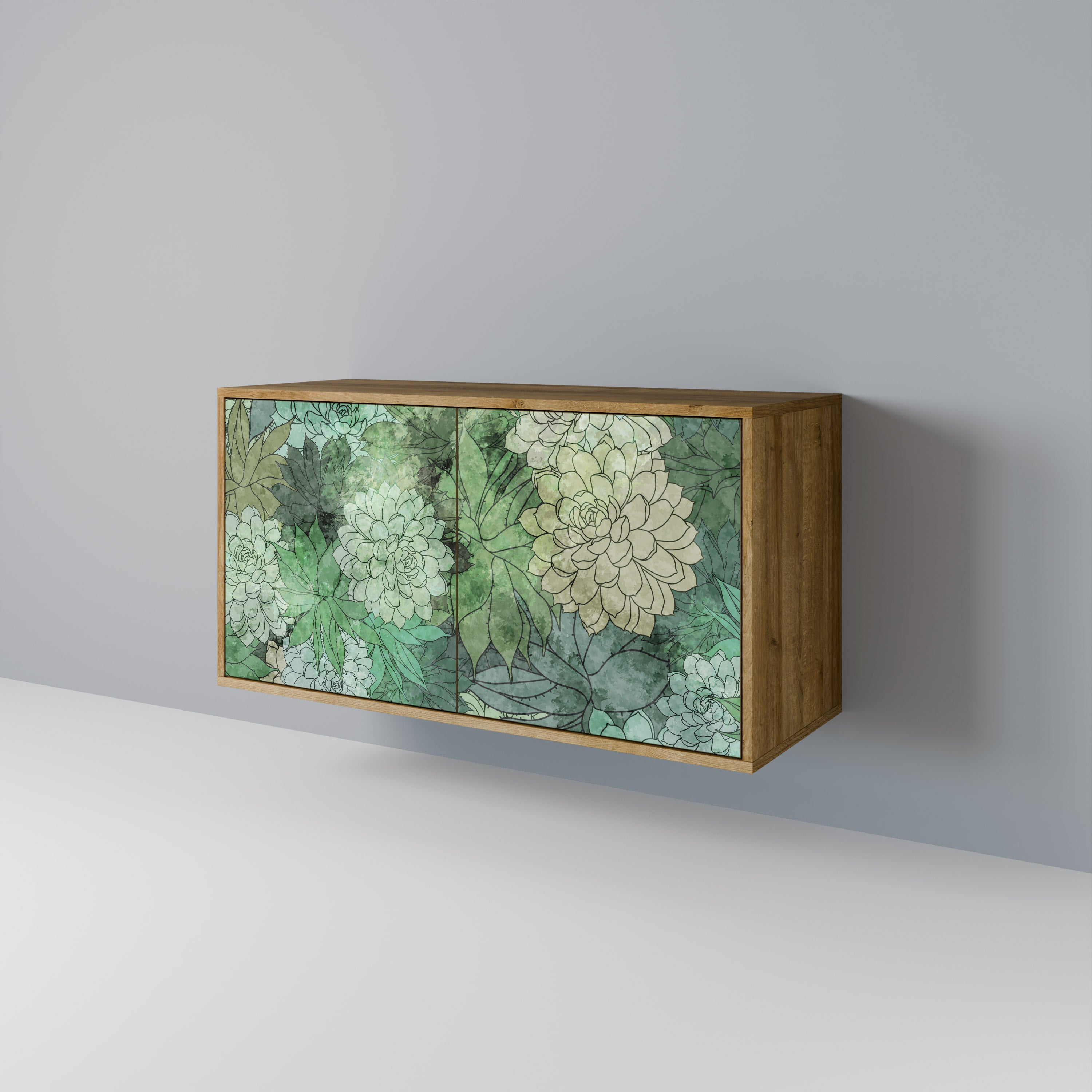 SUCCULENT CLUSTER 2-Door Sideboard
