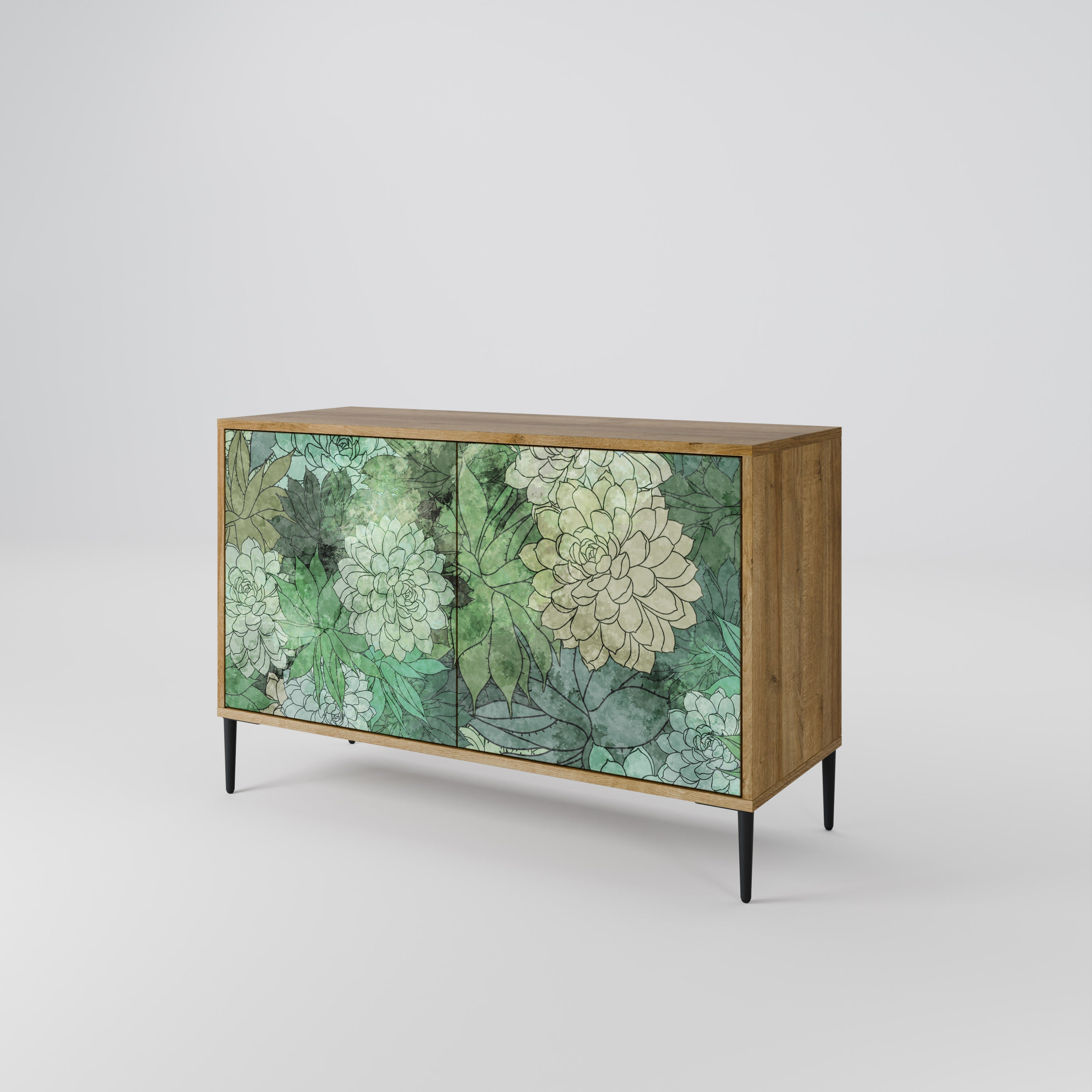 SUCCULENT CLUSTER 2-Door Sideboard