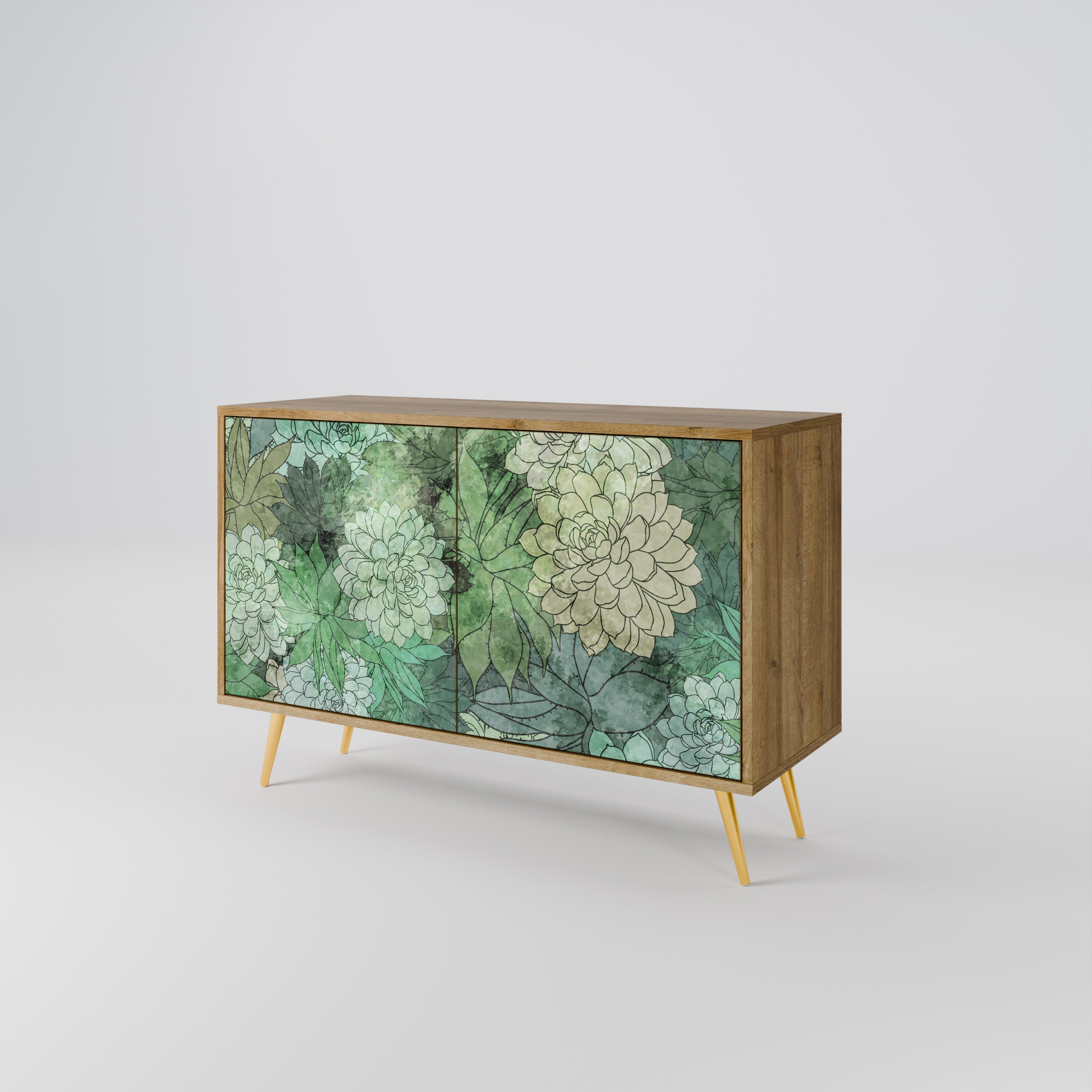 SUCCULENT CLUSTER 2-Door Sideboard