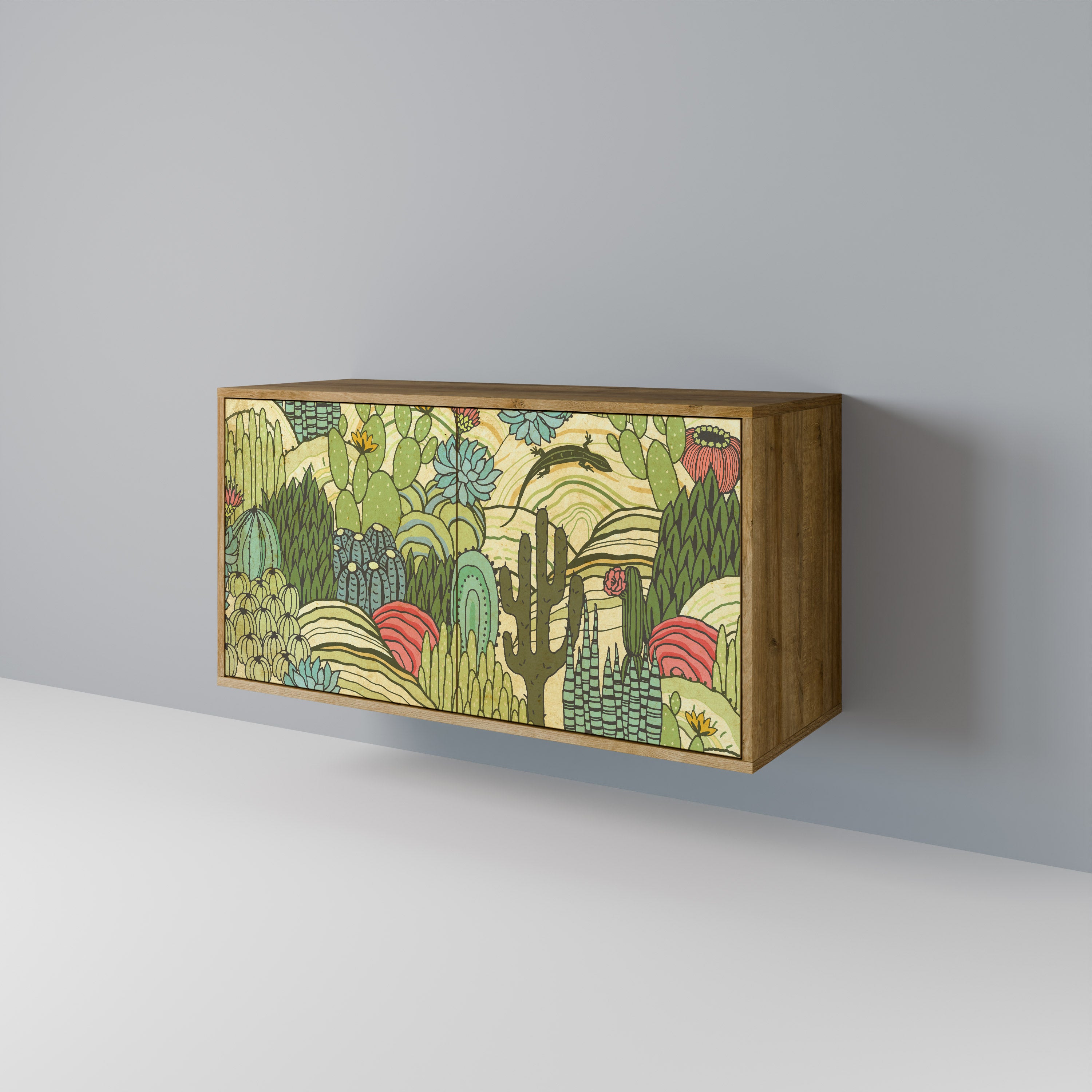 SUCCULENTS KALEIDOSCOPE 2-Door Sideboard