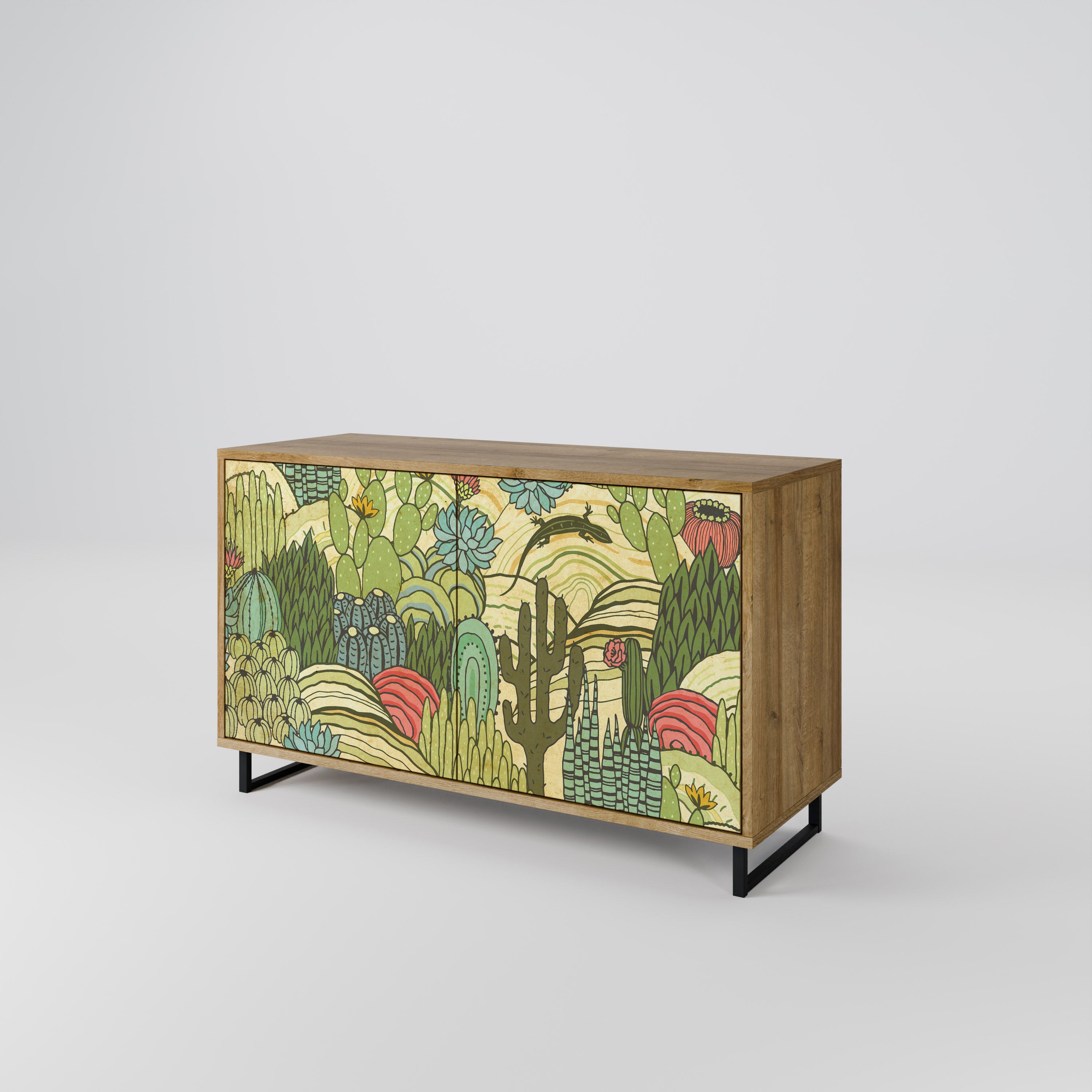 SUCCULENTS KALEIDOSCOPE 2-Door Sideboard