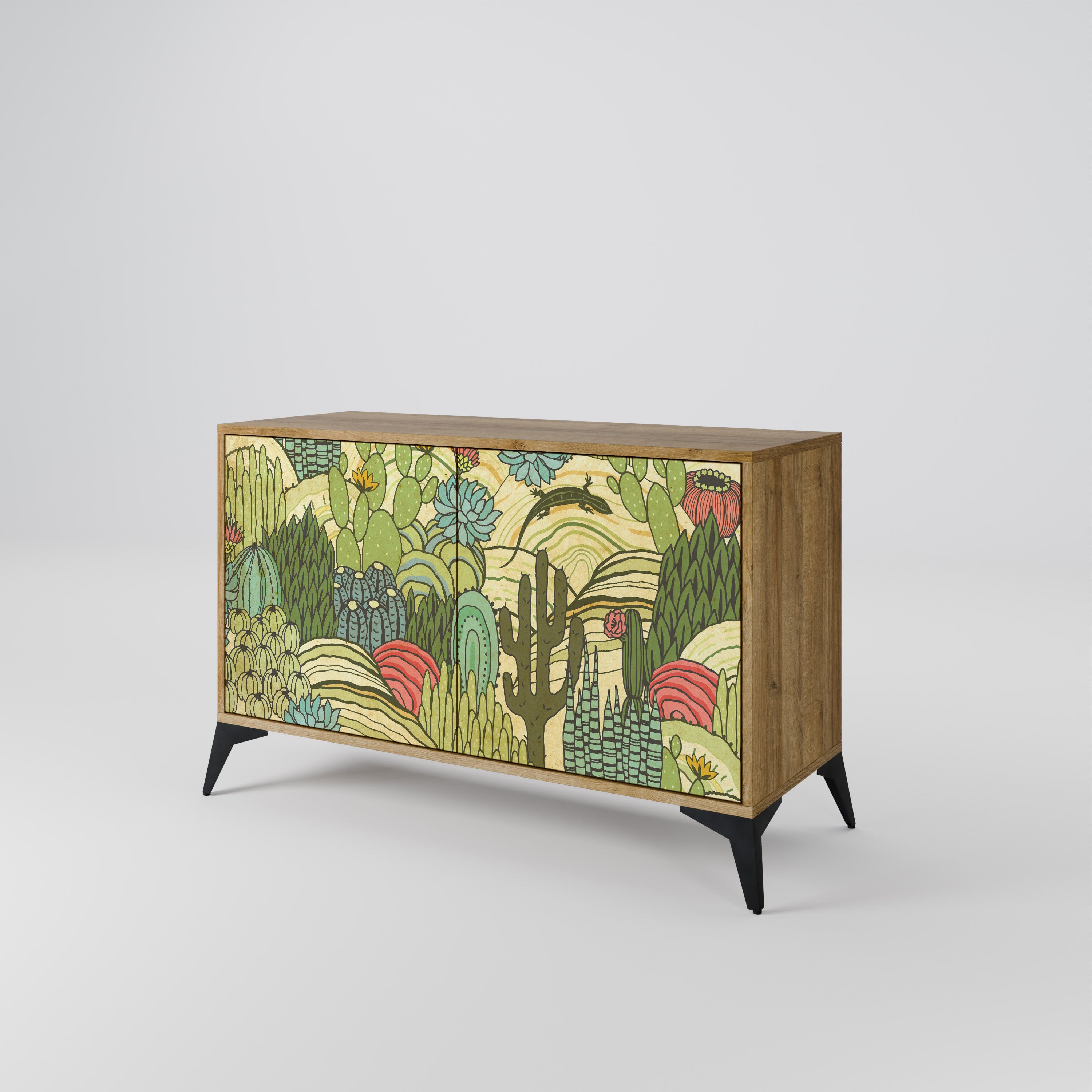 SUCCULENTS KALEIDOSCOPE 2-Door Sideboard