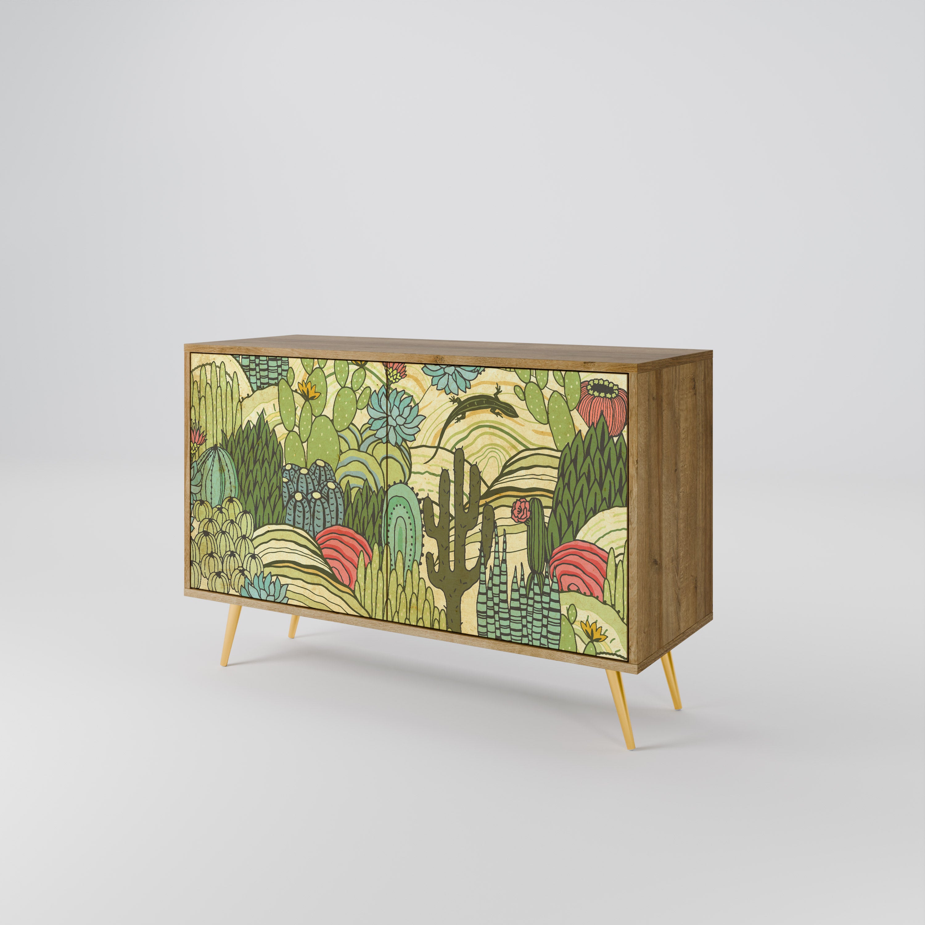 SUCCULENTS KALEIDOSCOPE 2-Door Sideboard