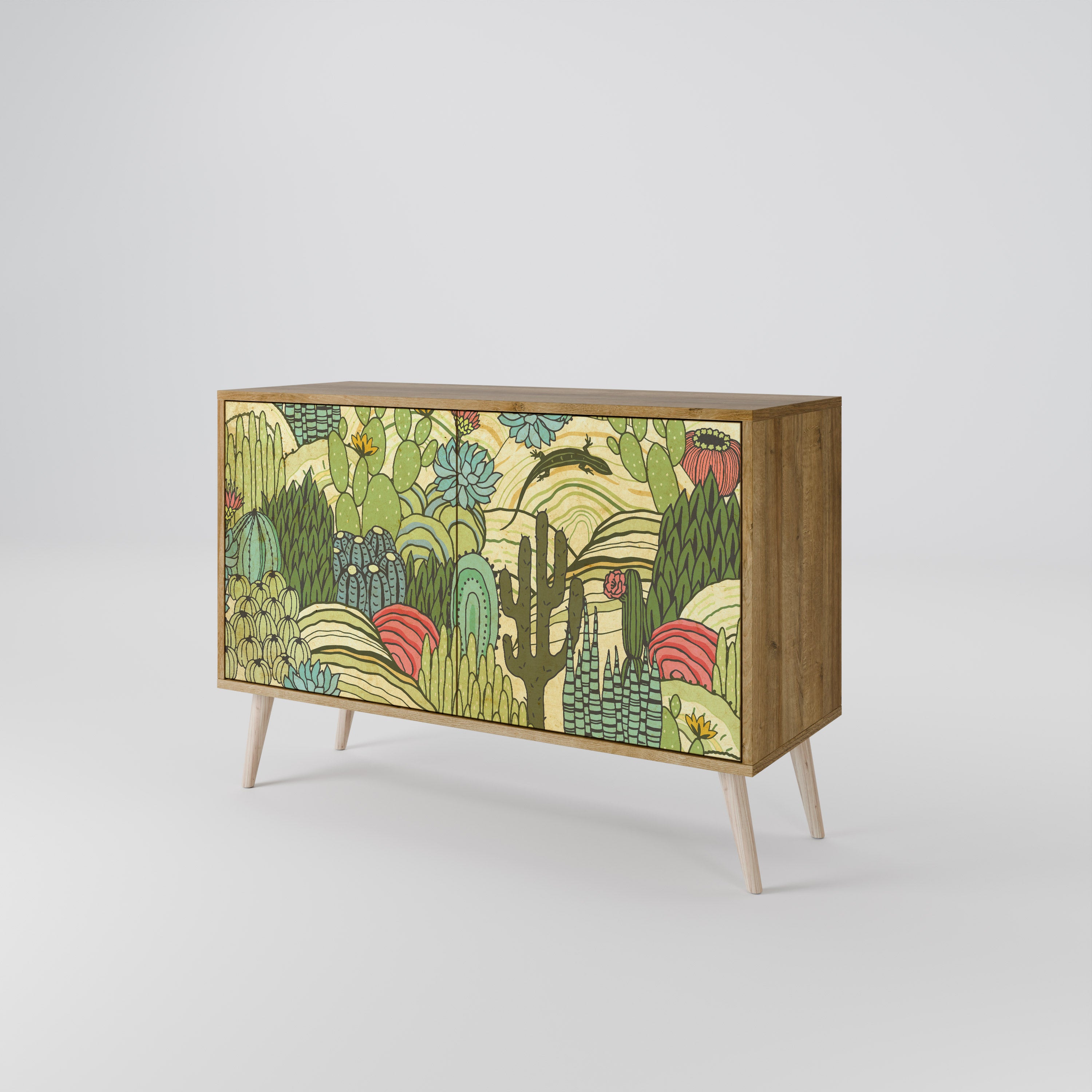 SUCCULENTS KALEIDOSCOPE 2-Door Sideboard