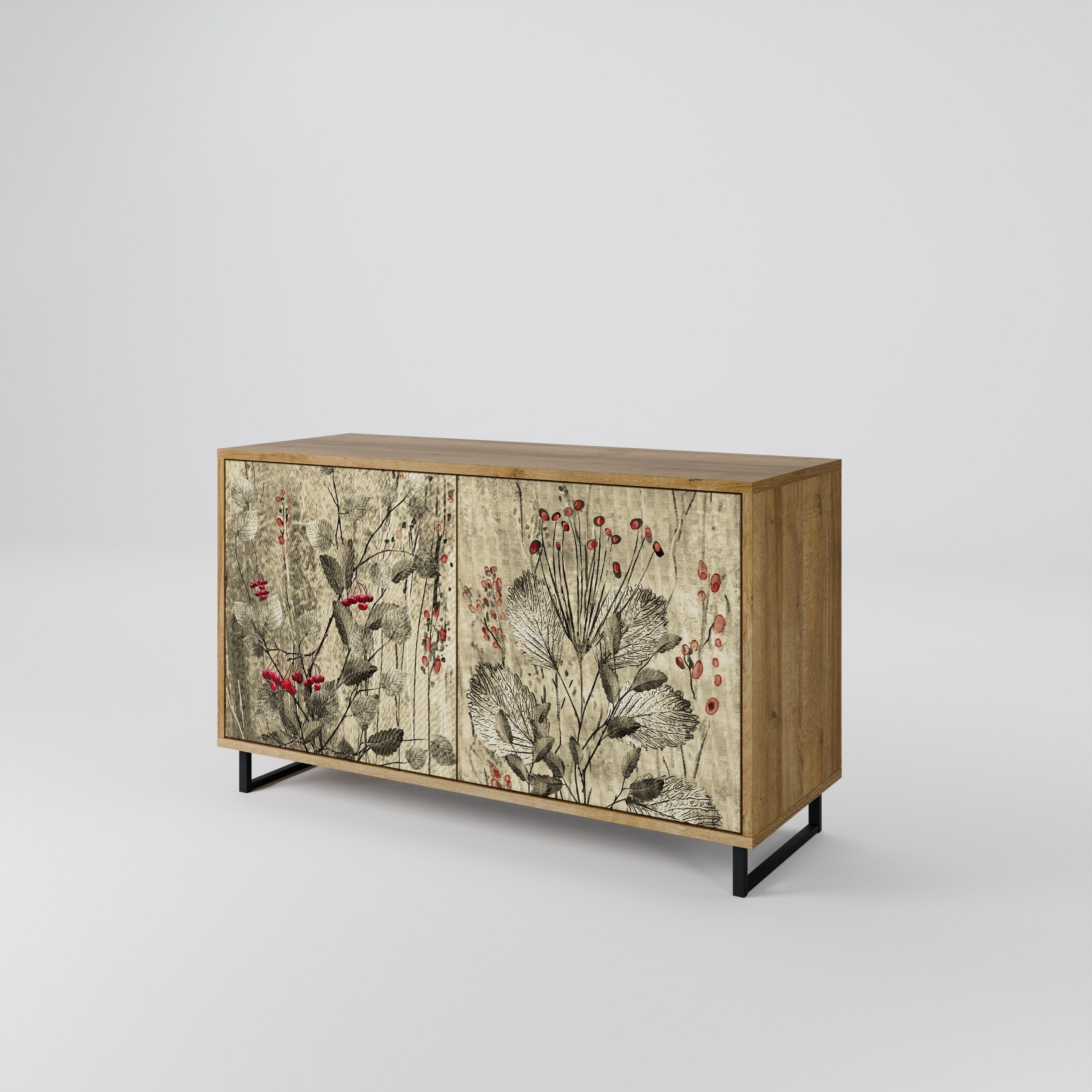 HERBAL GRACE 2-Door Sideboard