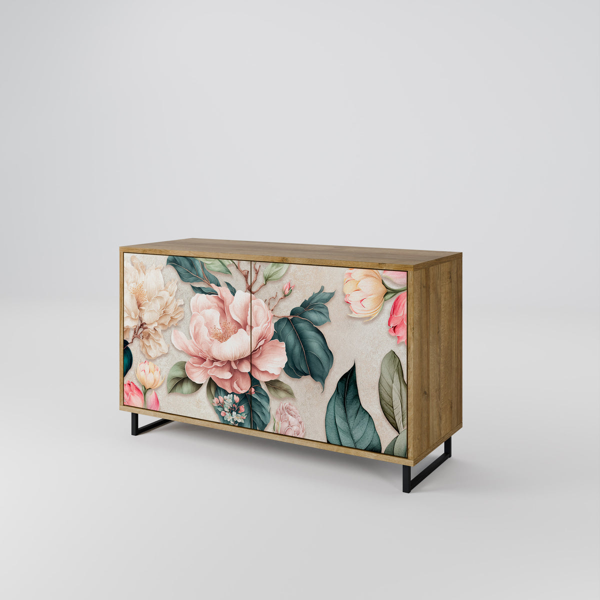 FLORAL GRACE Dvoudveřová komoda