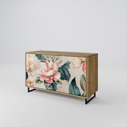 FLORAL GRACE Dvoudveřová komoda