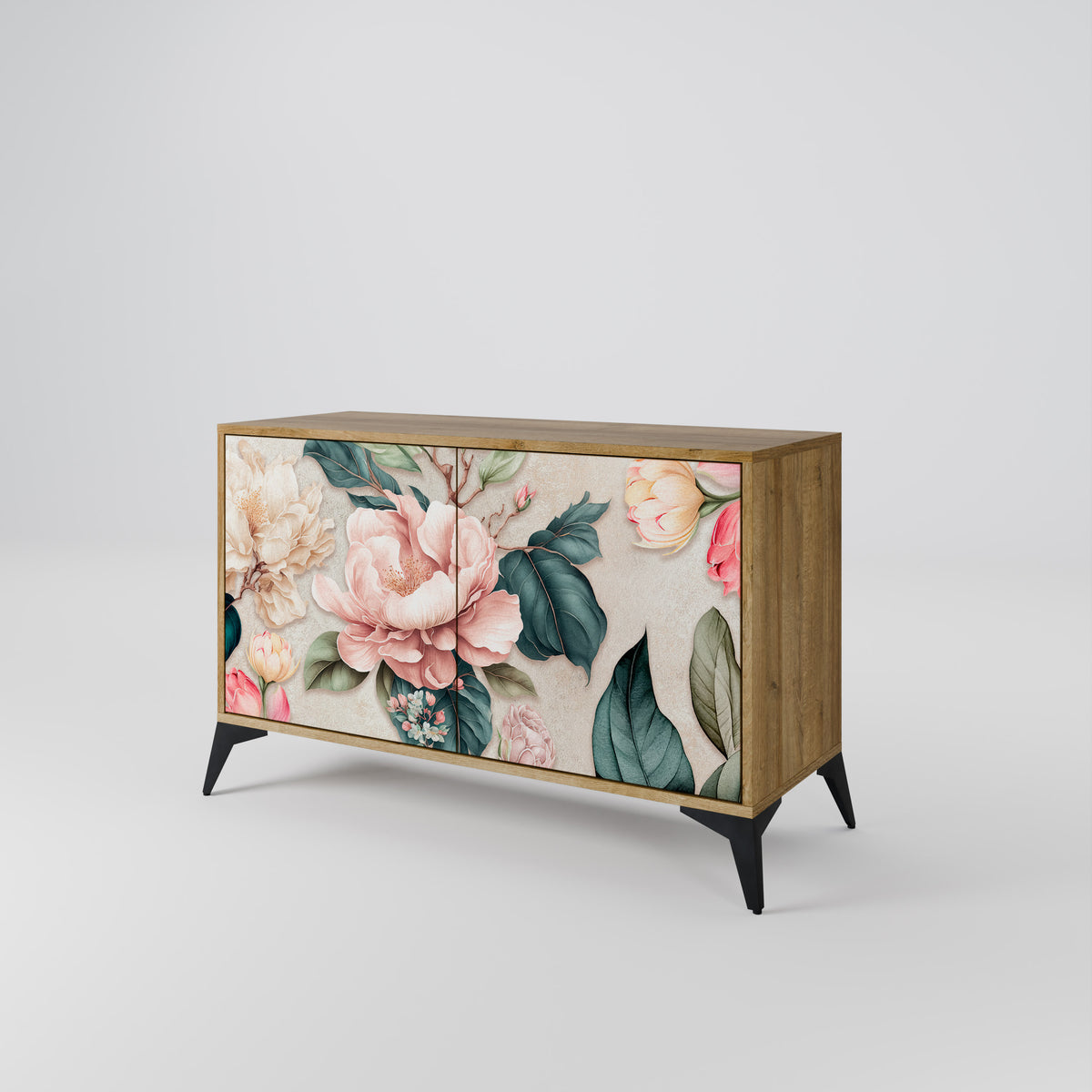 FLORAL GRACE Dvoudveřová komoda