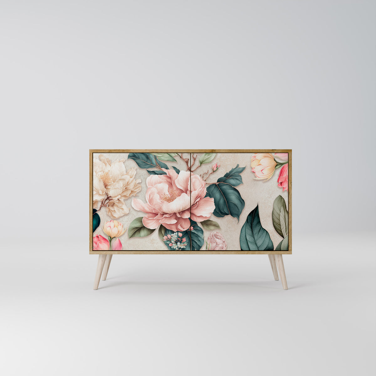 FLORAL GRACE Dvoudveřová komoda
