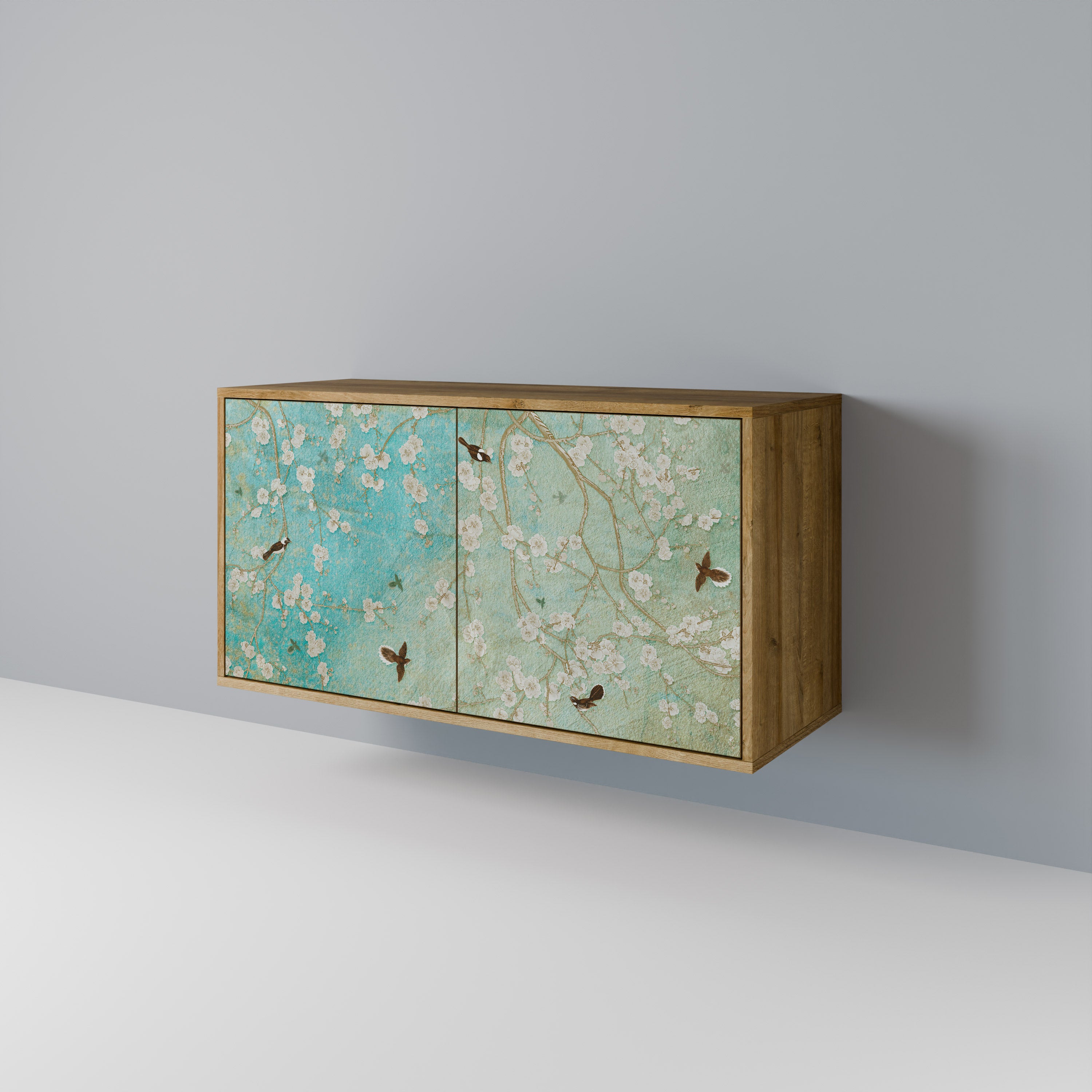 BLOOMING CHARM 2-Door Sideboard