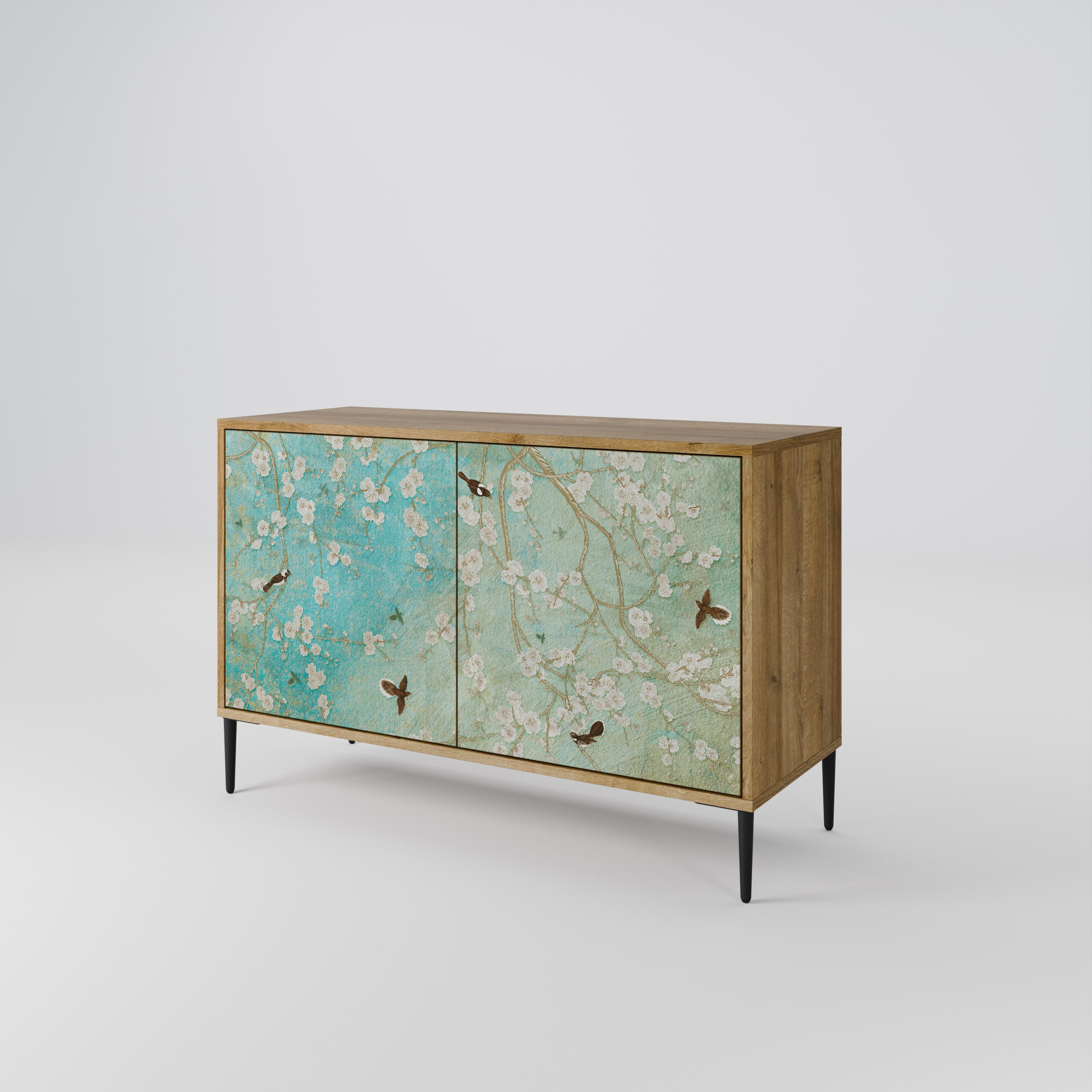 BLOOMING CHARM 2-Door Sideboard