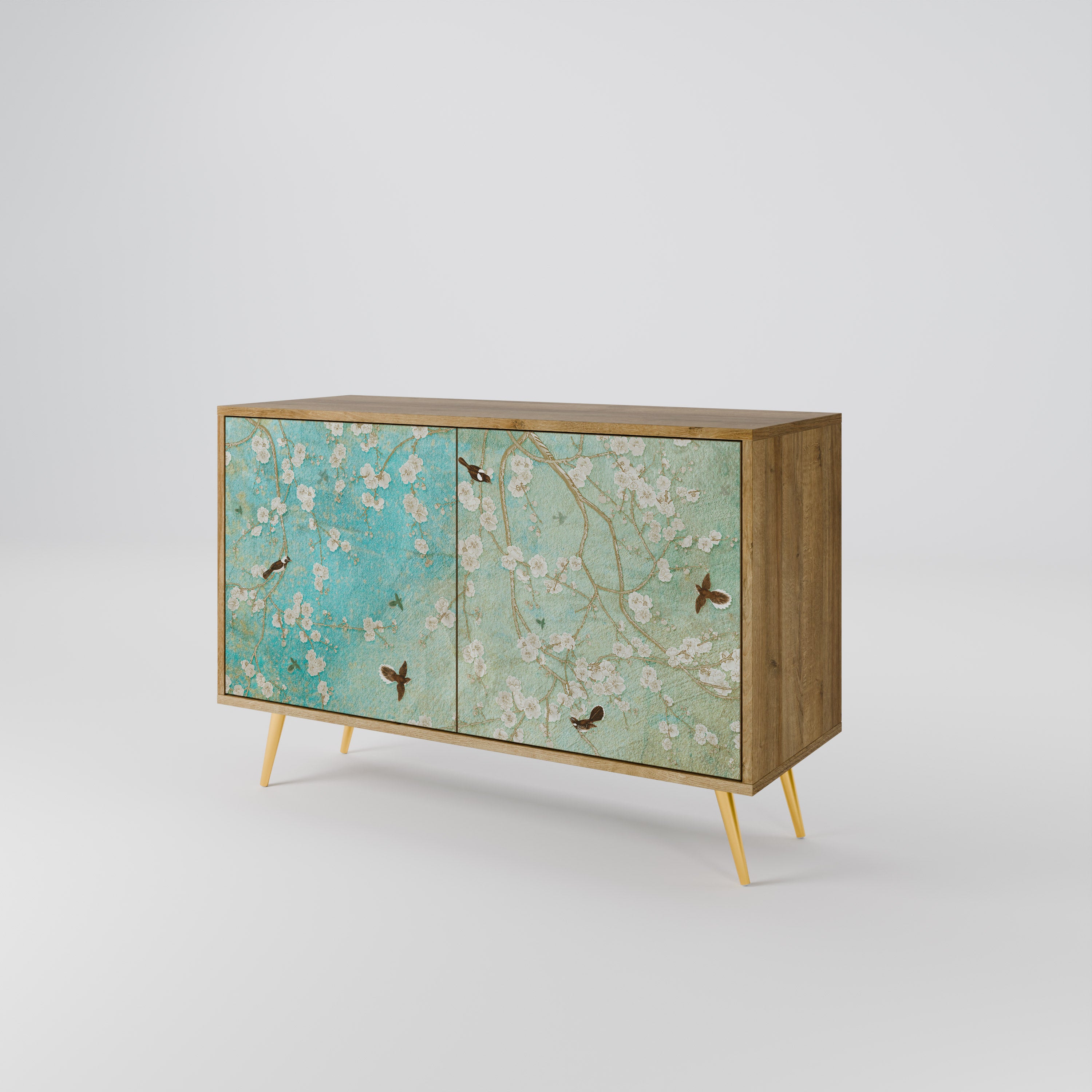 BLOOMING CHARM 2-Door Sideboard