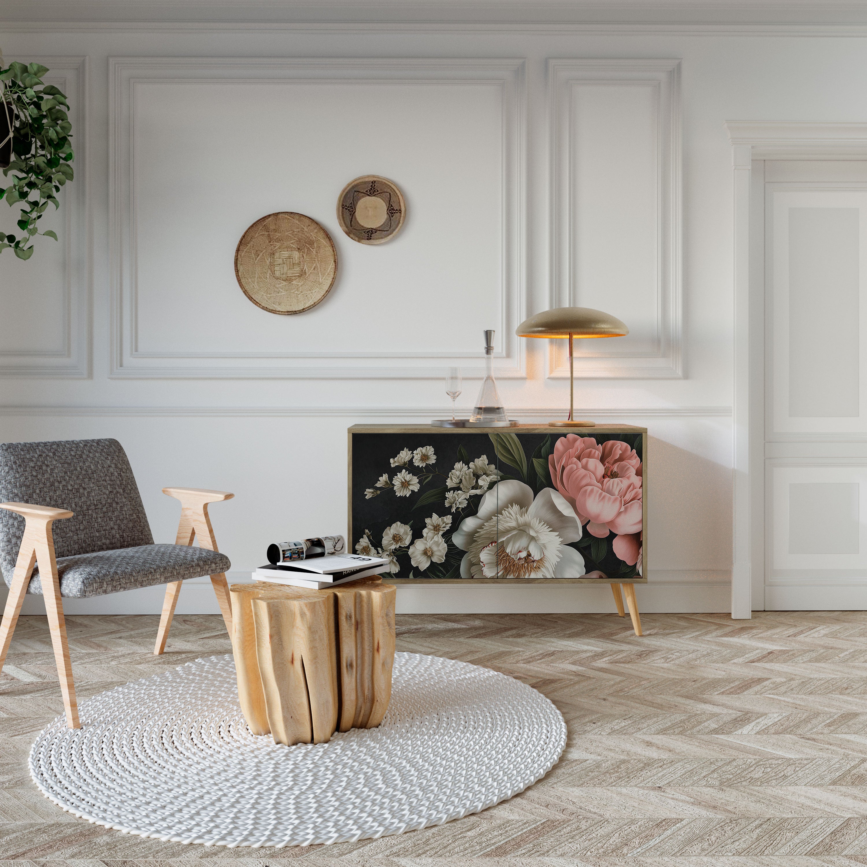 LUSH ELEGANCE 2-Door Sideboard