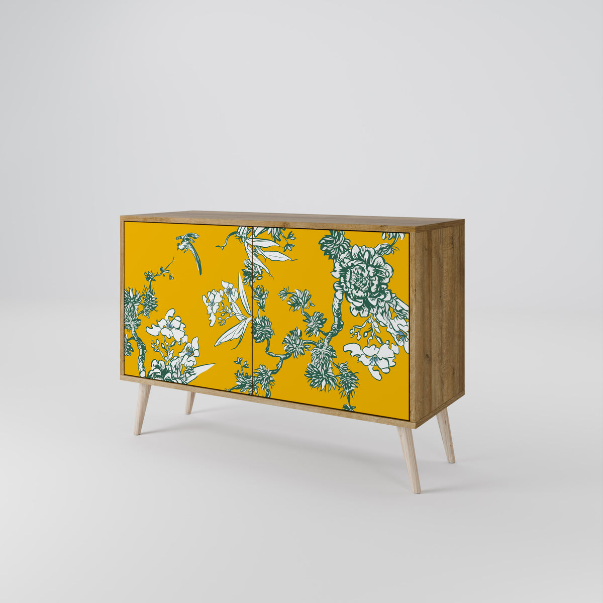 YELLOW CHINOISERIE Dvoudveřová komoda