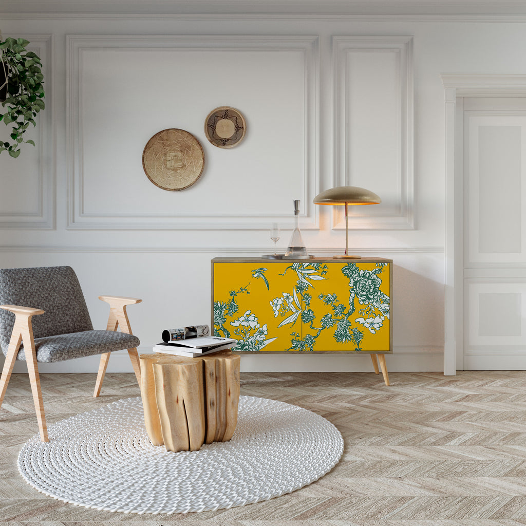 YELLOW CHINOISERIE Dvoudveřová komoda