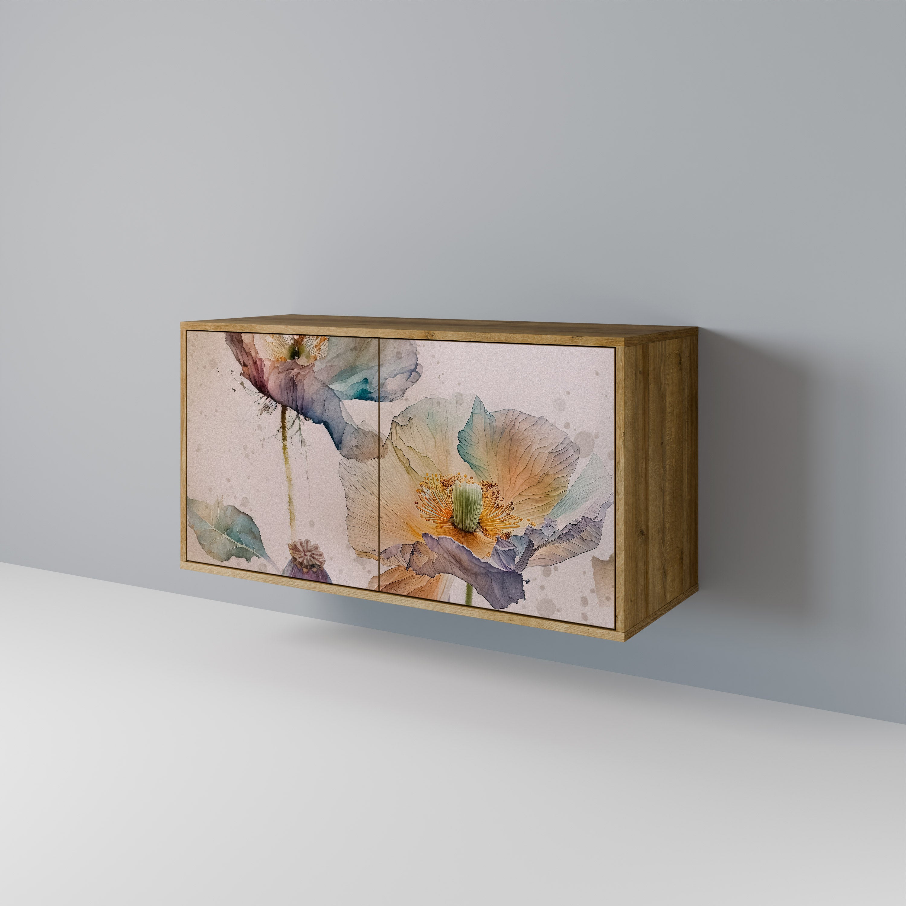 SOFTEN POPPY 2-Door Sideboard