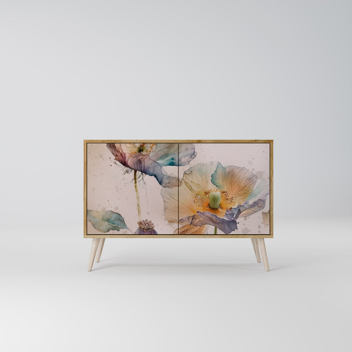 SOFTEN POPPY Dvoudveřová komoda