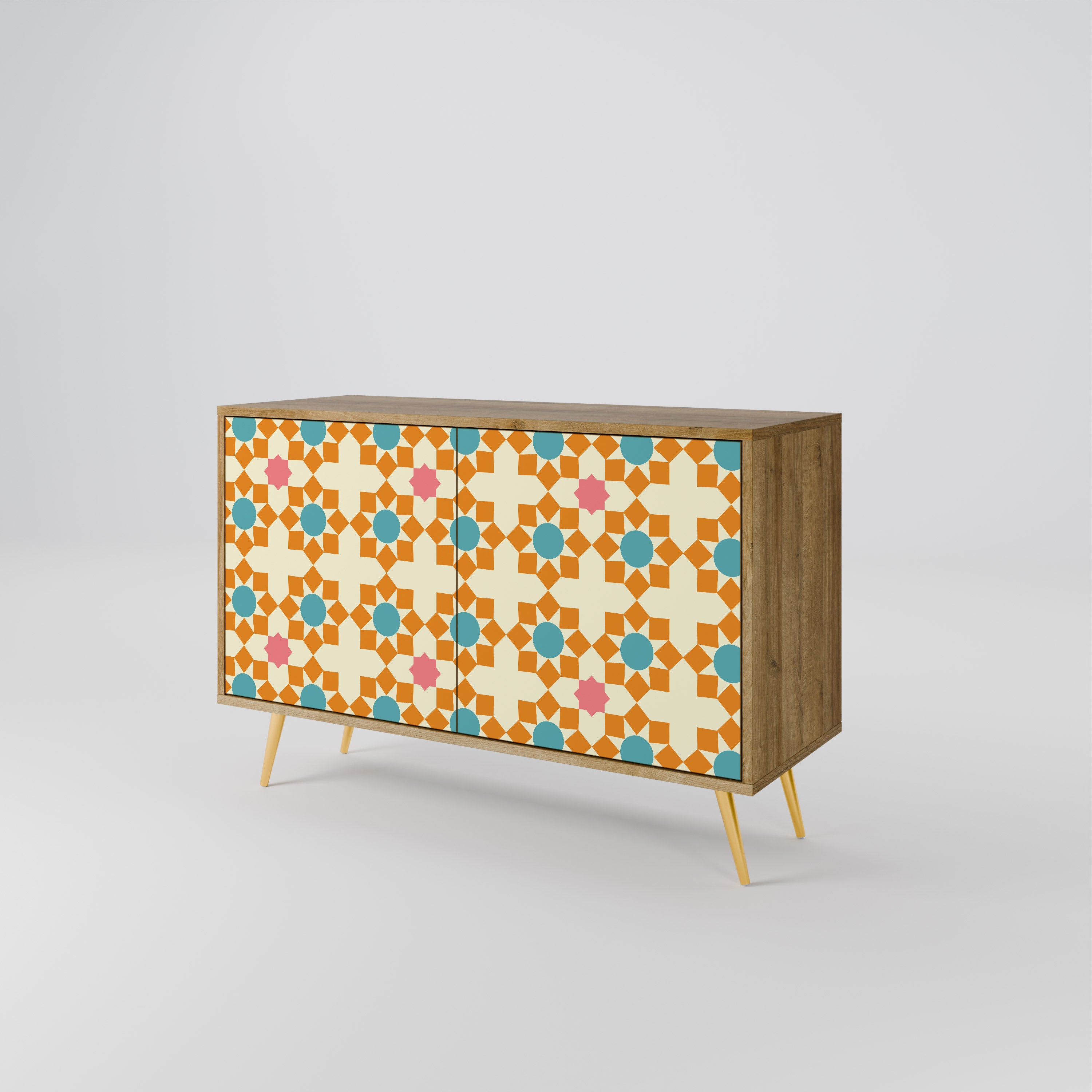 FLORAL DECOR 2-Door Sideboard