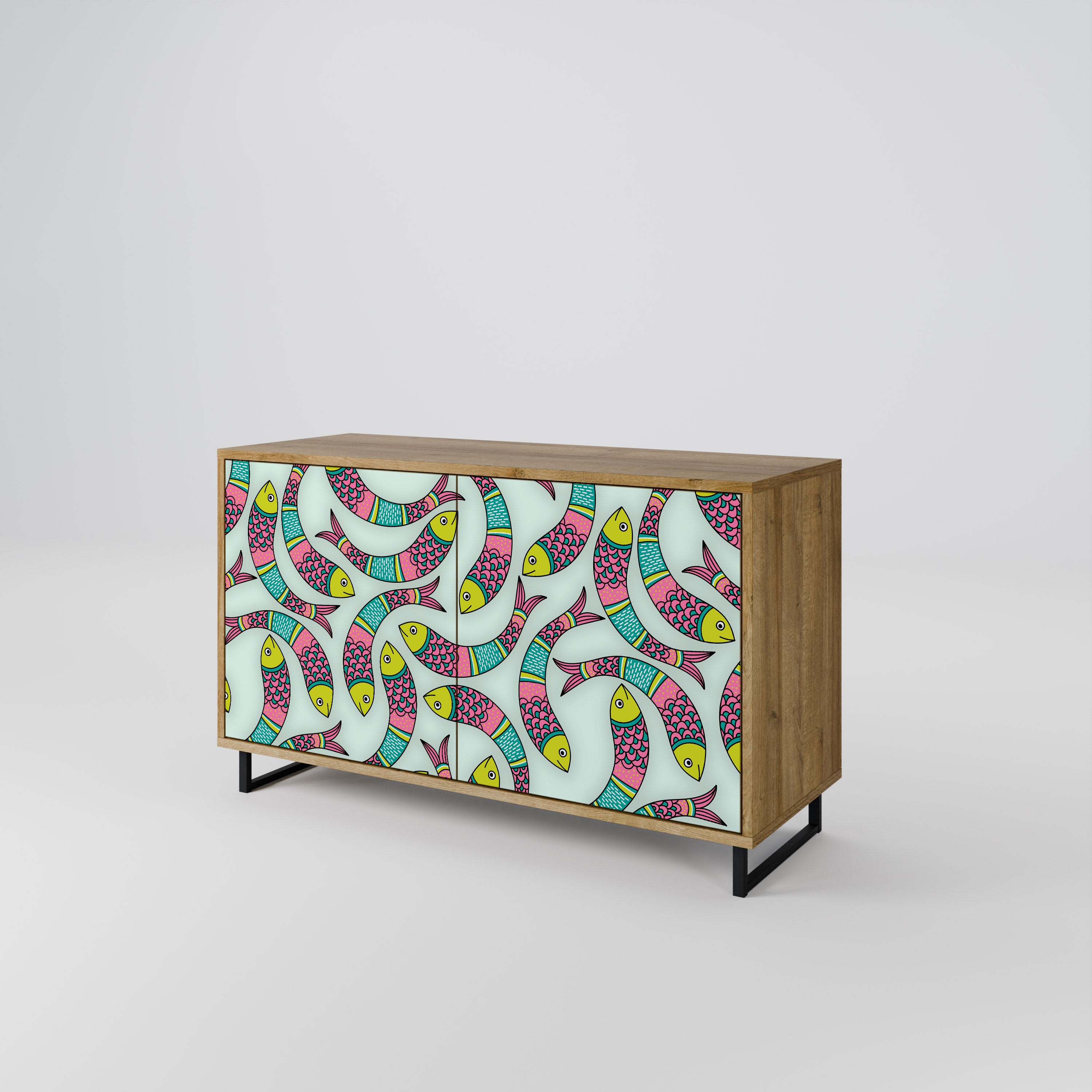 INDIAN FISH 2-Door Sideboard