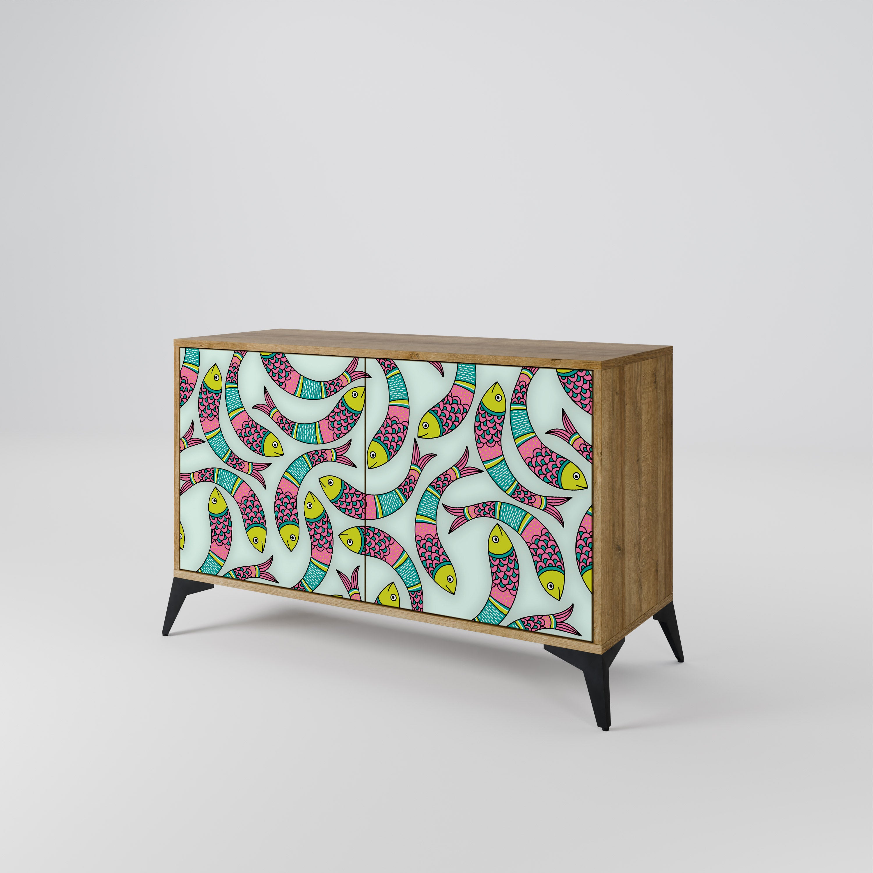 INDIAN FISH 2-Door Sideboard