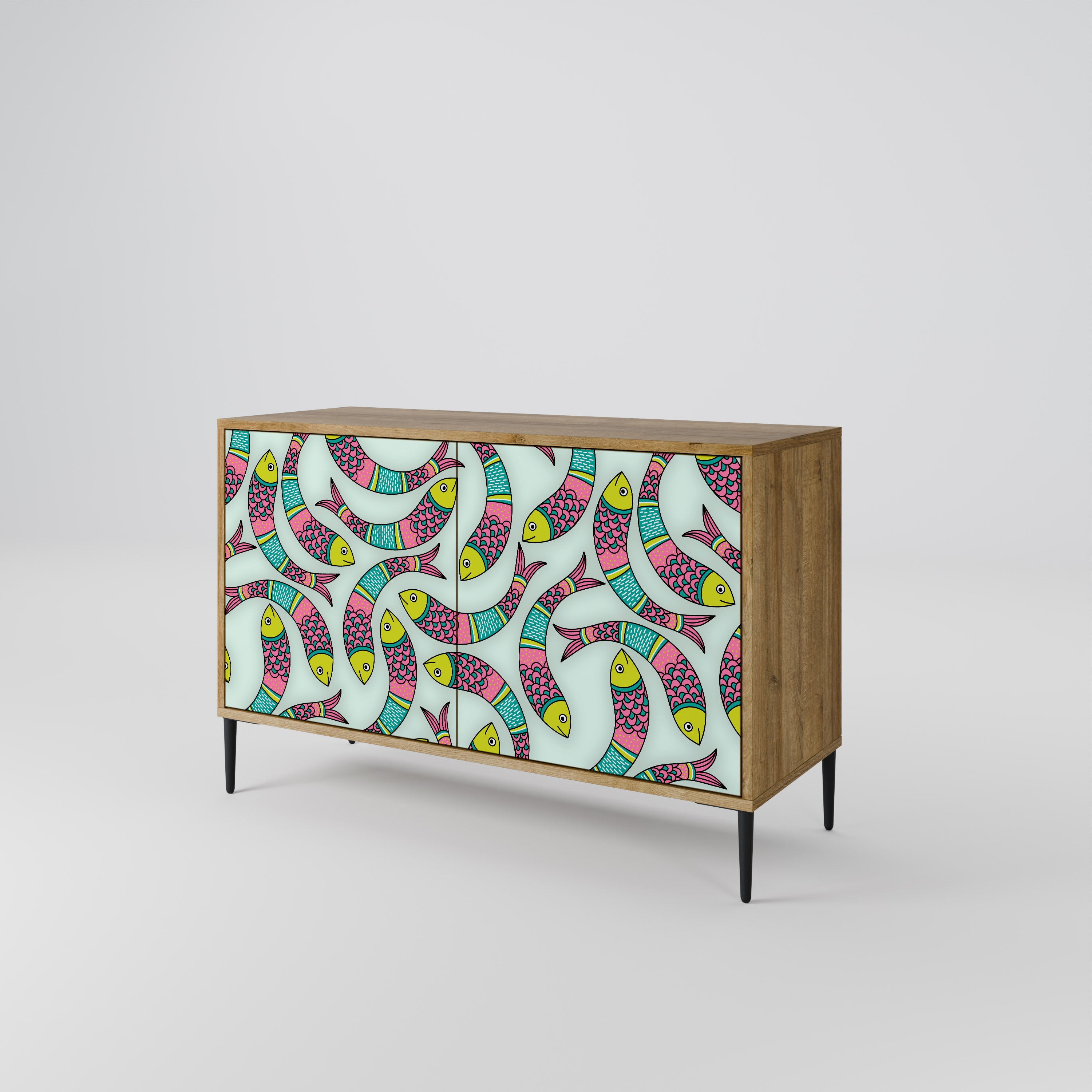 INDIAN FISH 2-Door Sideboard