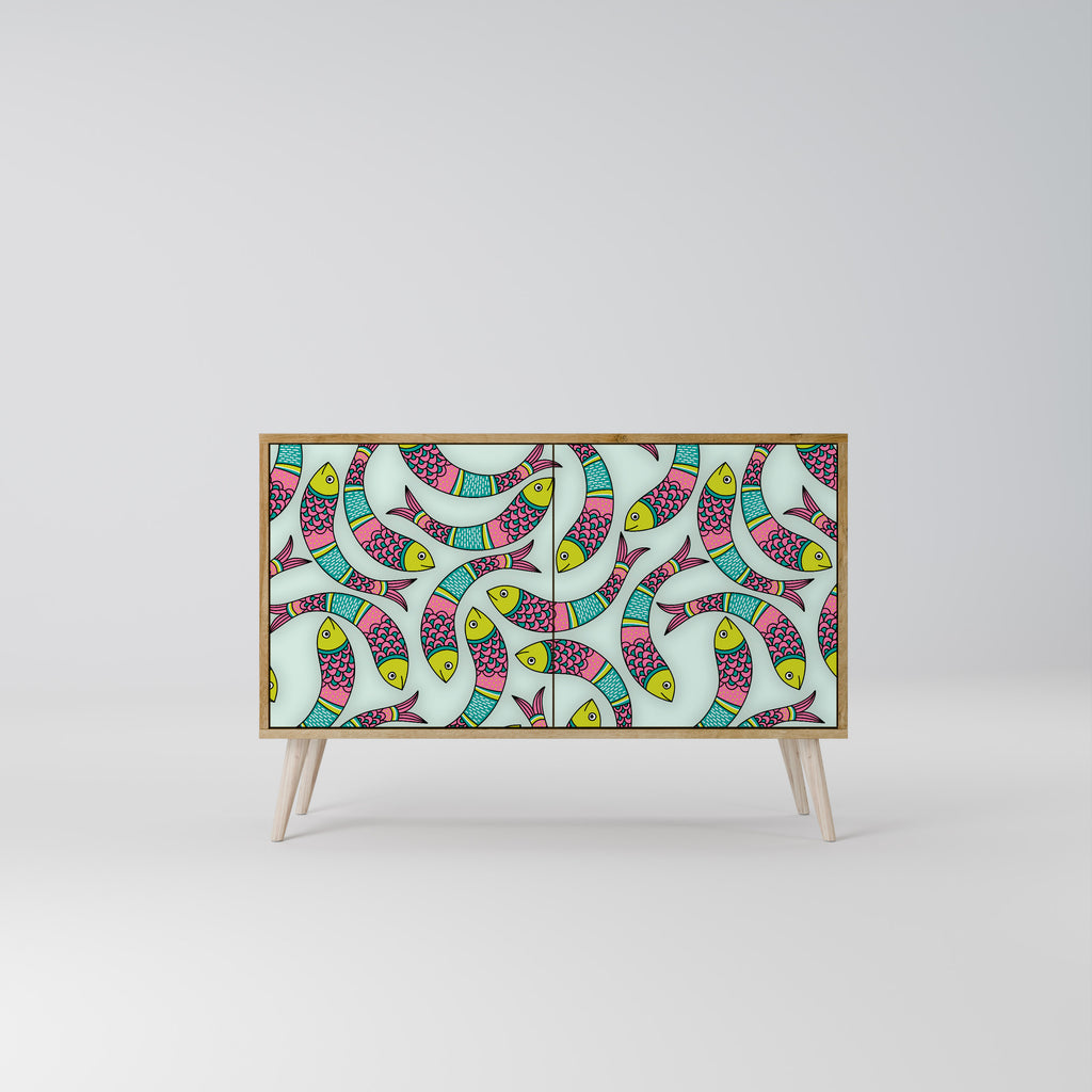 INDIAN FISH 2-Door Sideboard