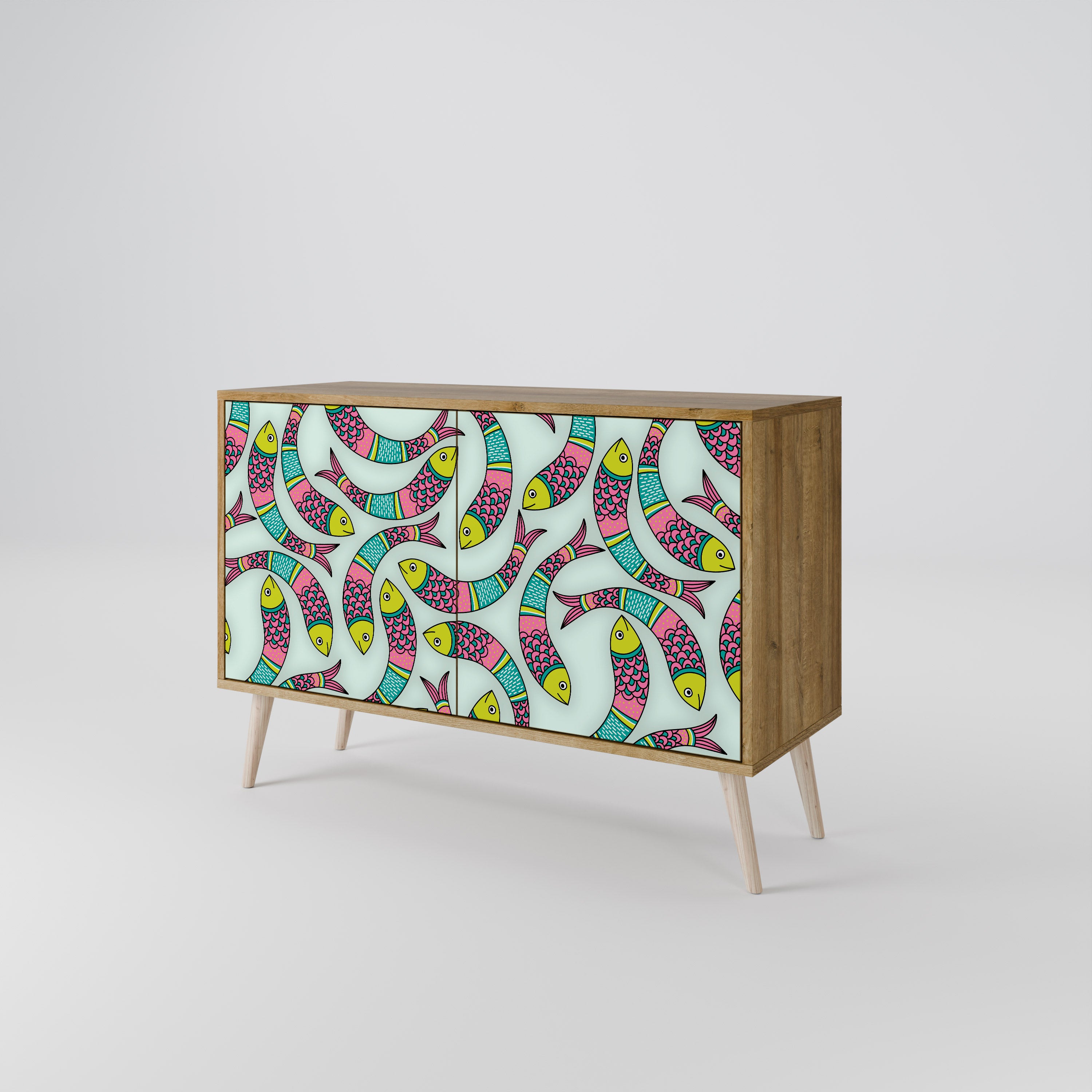 INDIAN FISH 2-Door Sideboard