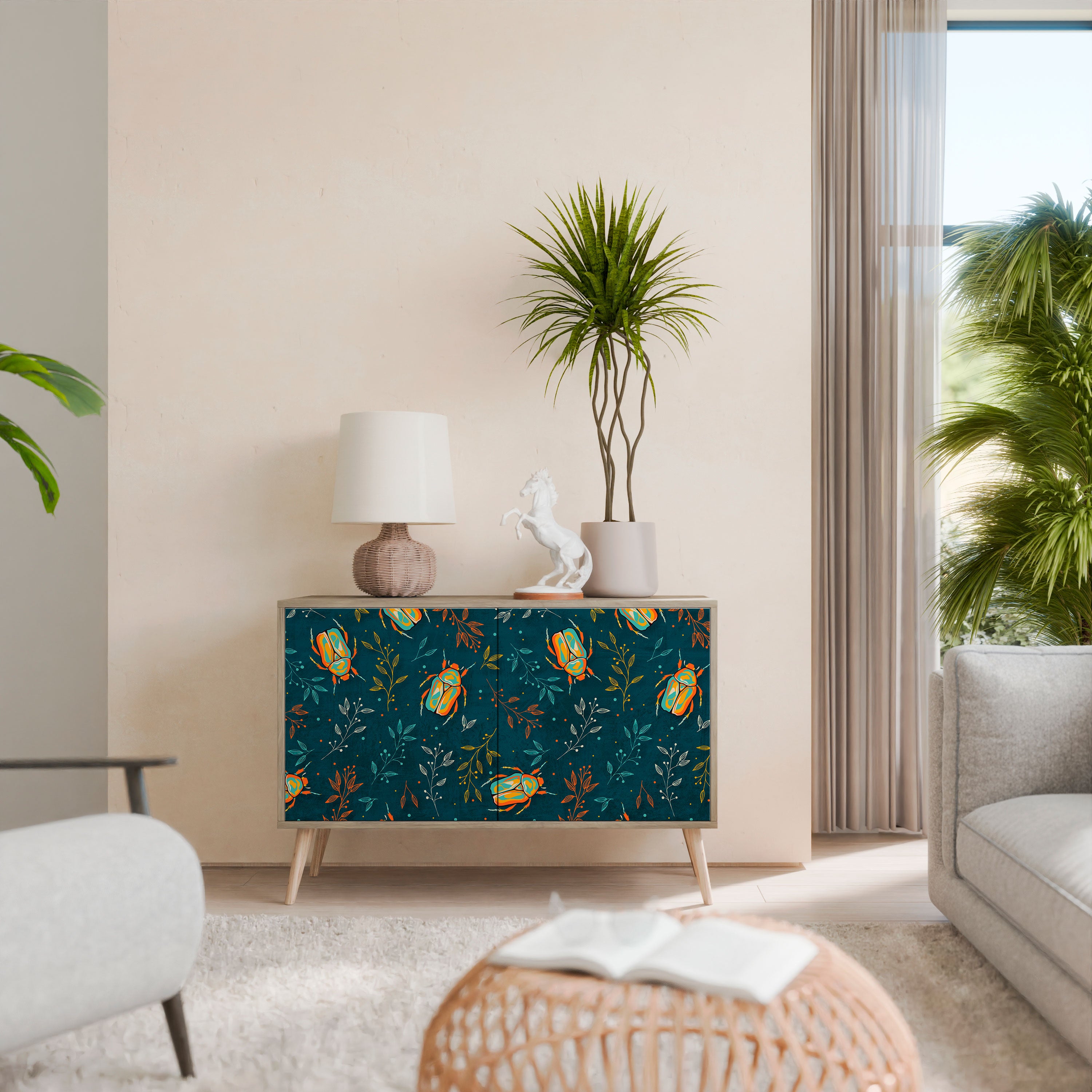 AUTUMN INSECTS 2-Door Sideboard